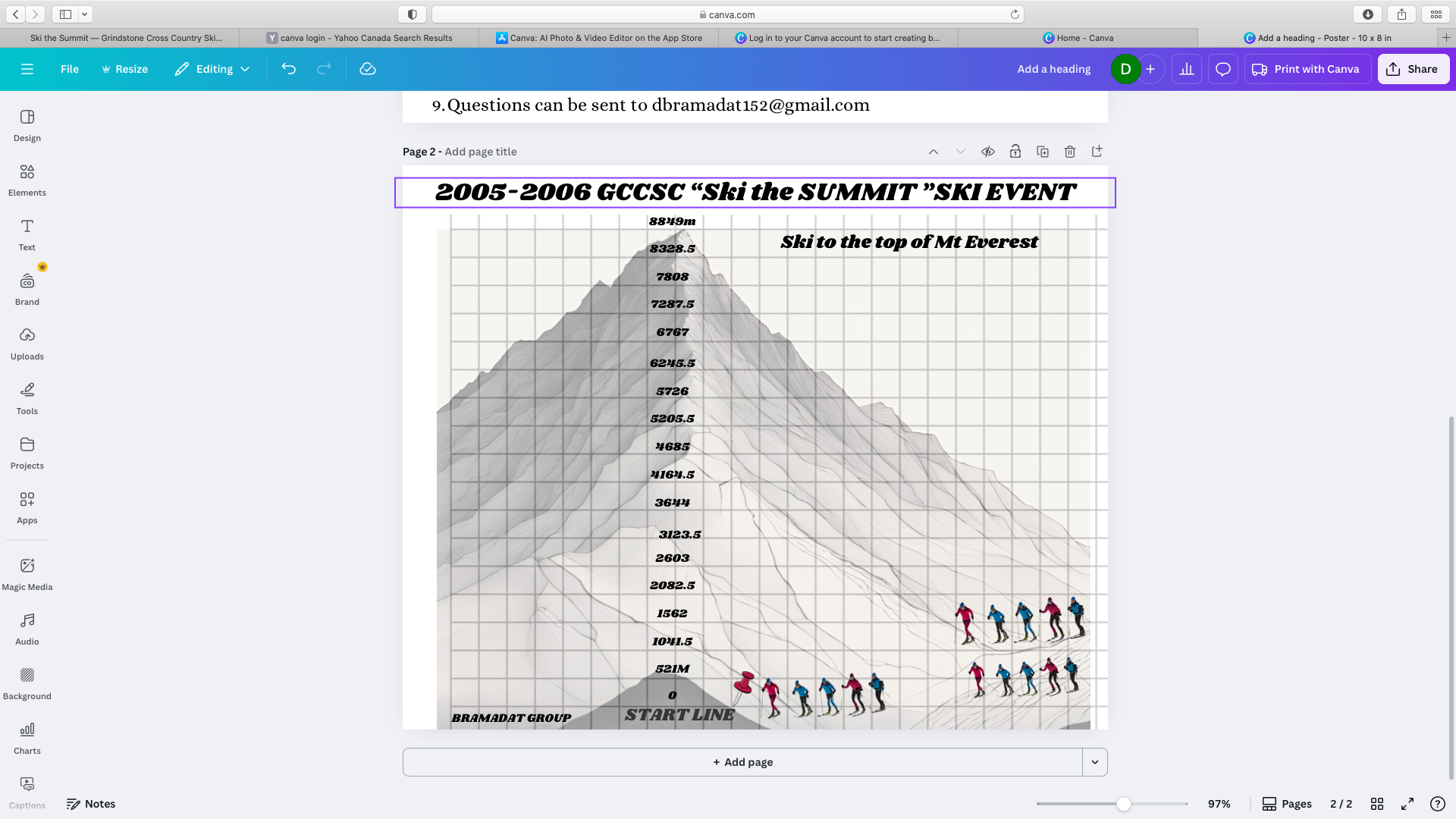                The Ski the Summit Challenge