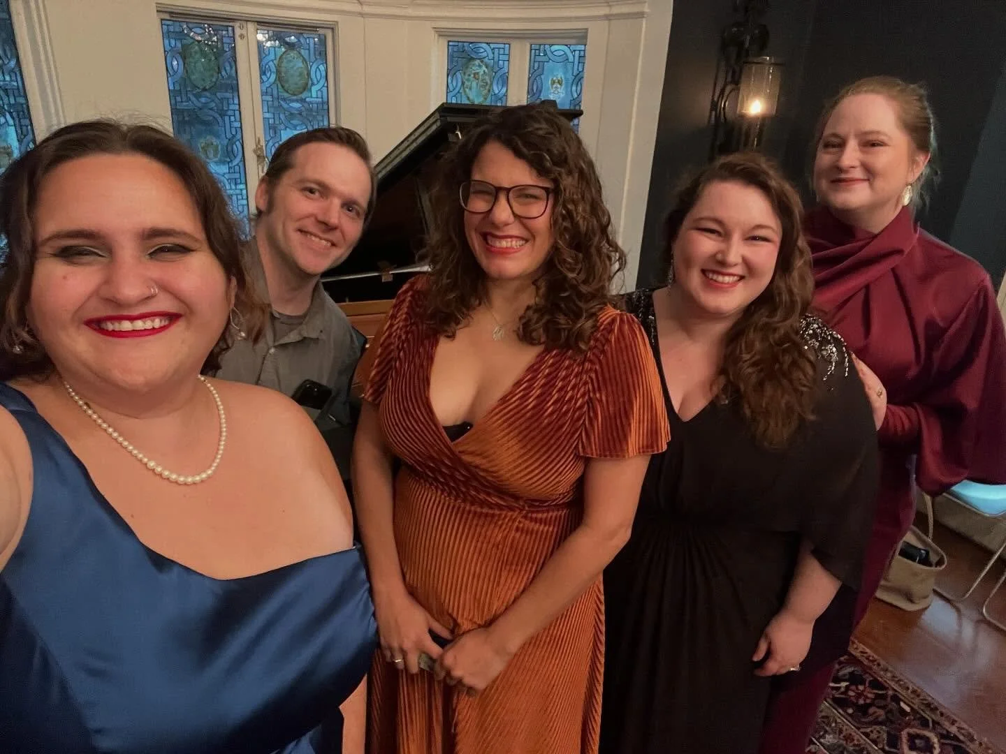 We had a wonderful time this weekend, our first time hosting two events in one day!

Madwomen in the Attic was our first collaboration with @therosenbach presented by our performers Heather (co-manager), Ryan (co-manager), Rebecca, Renee, and Tim. 

