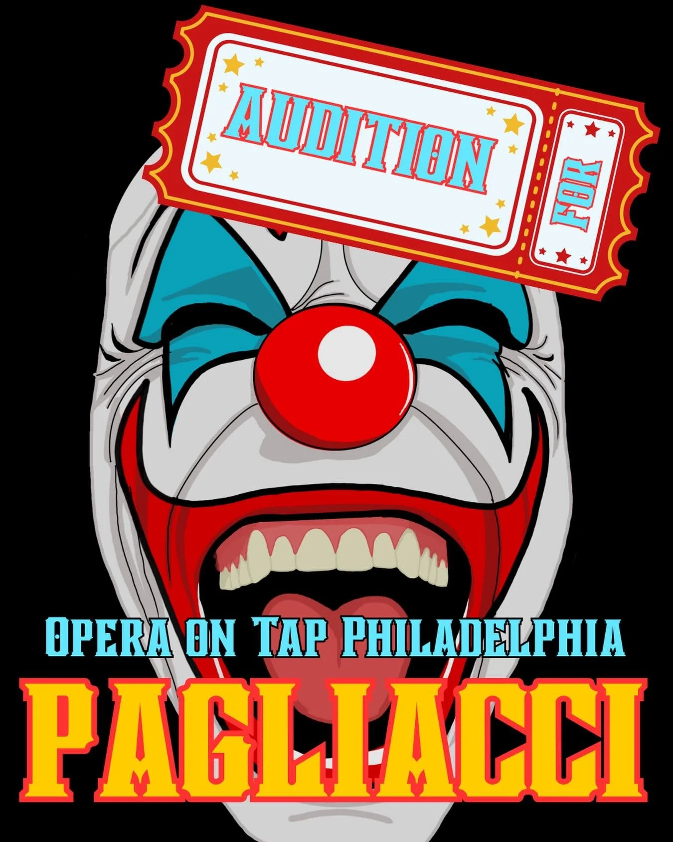 Auditions for Pagliacci are now open! Apply by May 15 to be considered. Check the link in the bio to access the audition form!