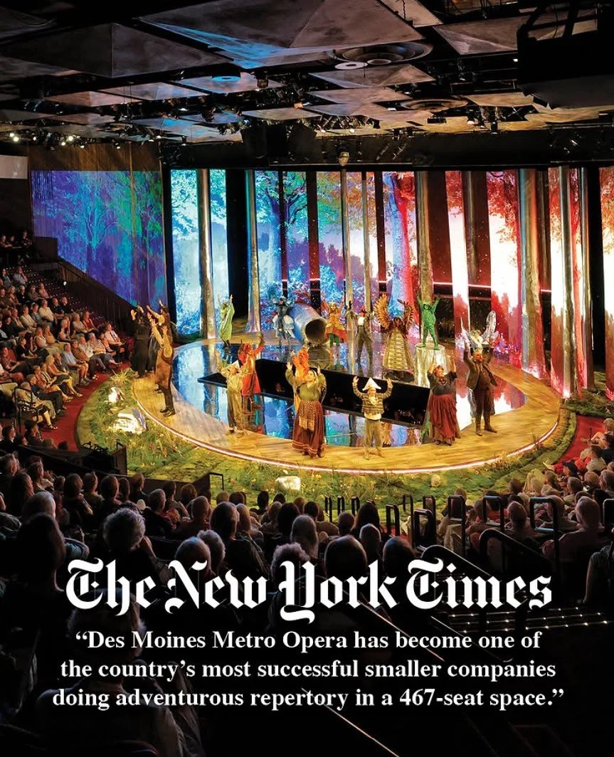 Some production photos + behind the scenes working on costume crafts for The Cunning Little Vixen and The Rake&rsquo;s Progress this summer at Des Moines Metro Opera! LOTS AND LOTS of painting&mdash;shoes, hats, distressed costume pieces and more. It