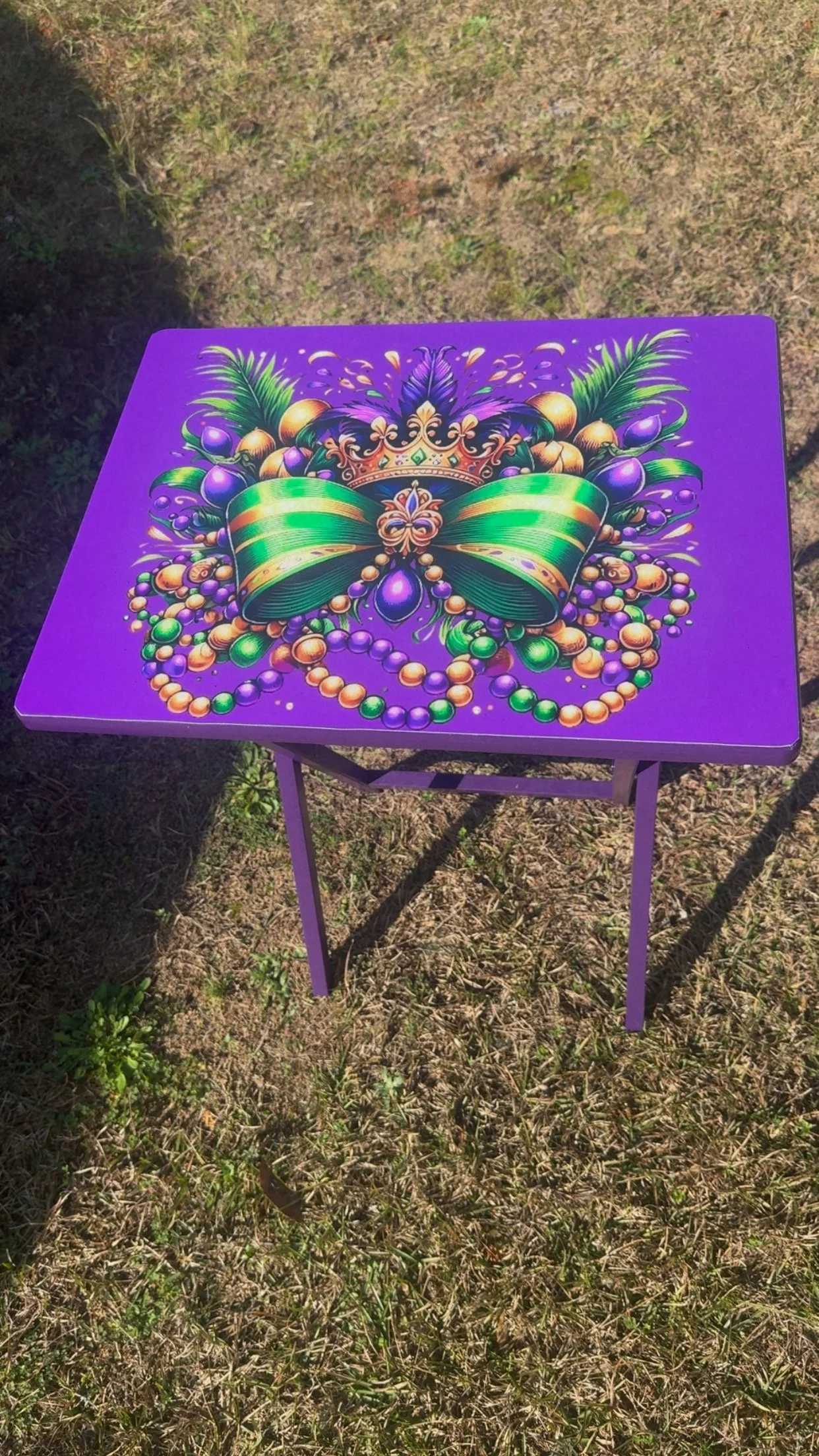 Mardi Gras Table