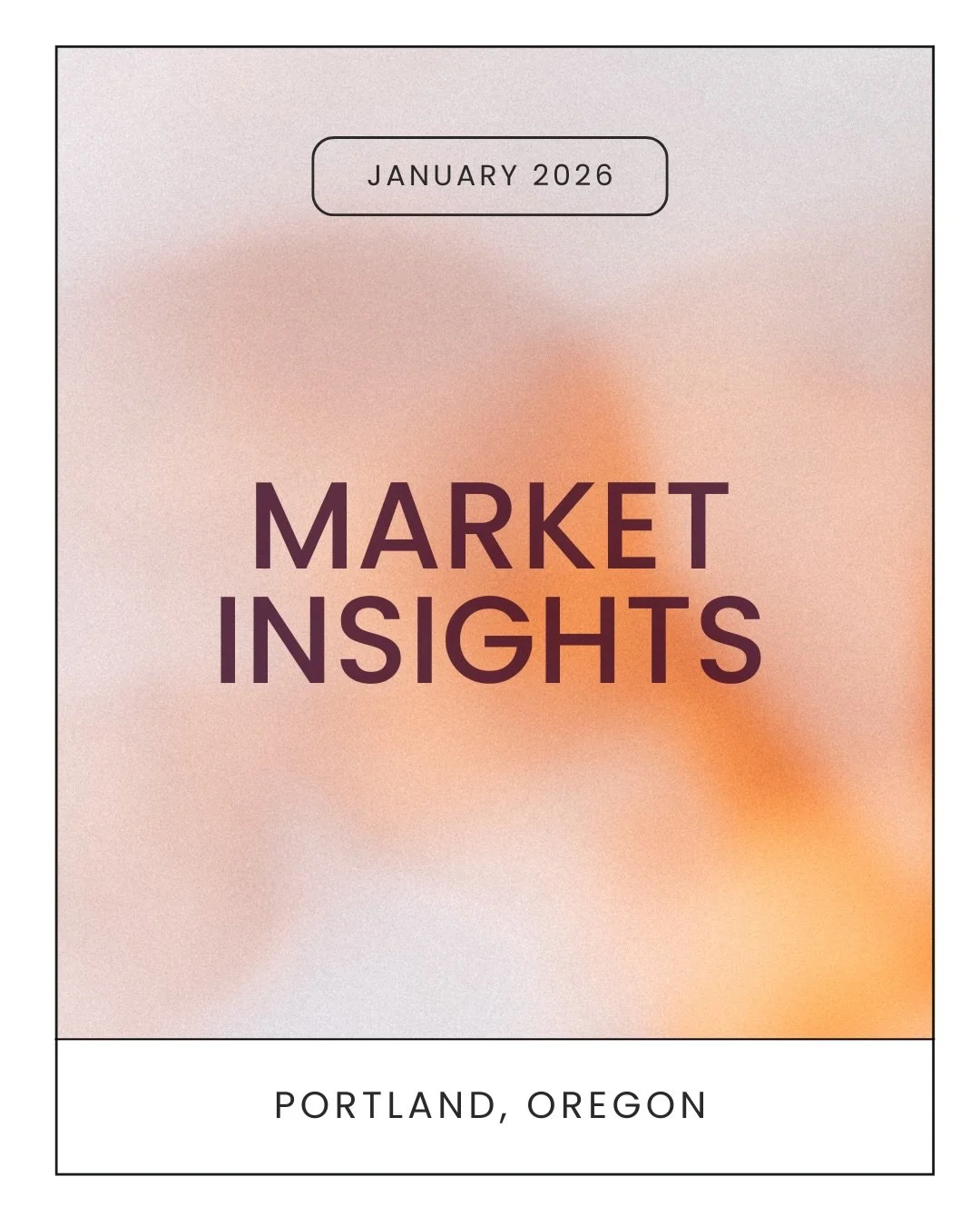 A realistic look at what&rsquo;s happening in the spring 2026 real estate market in Portland, Oregon.