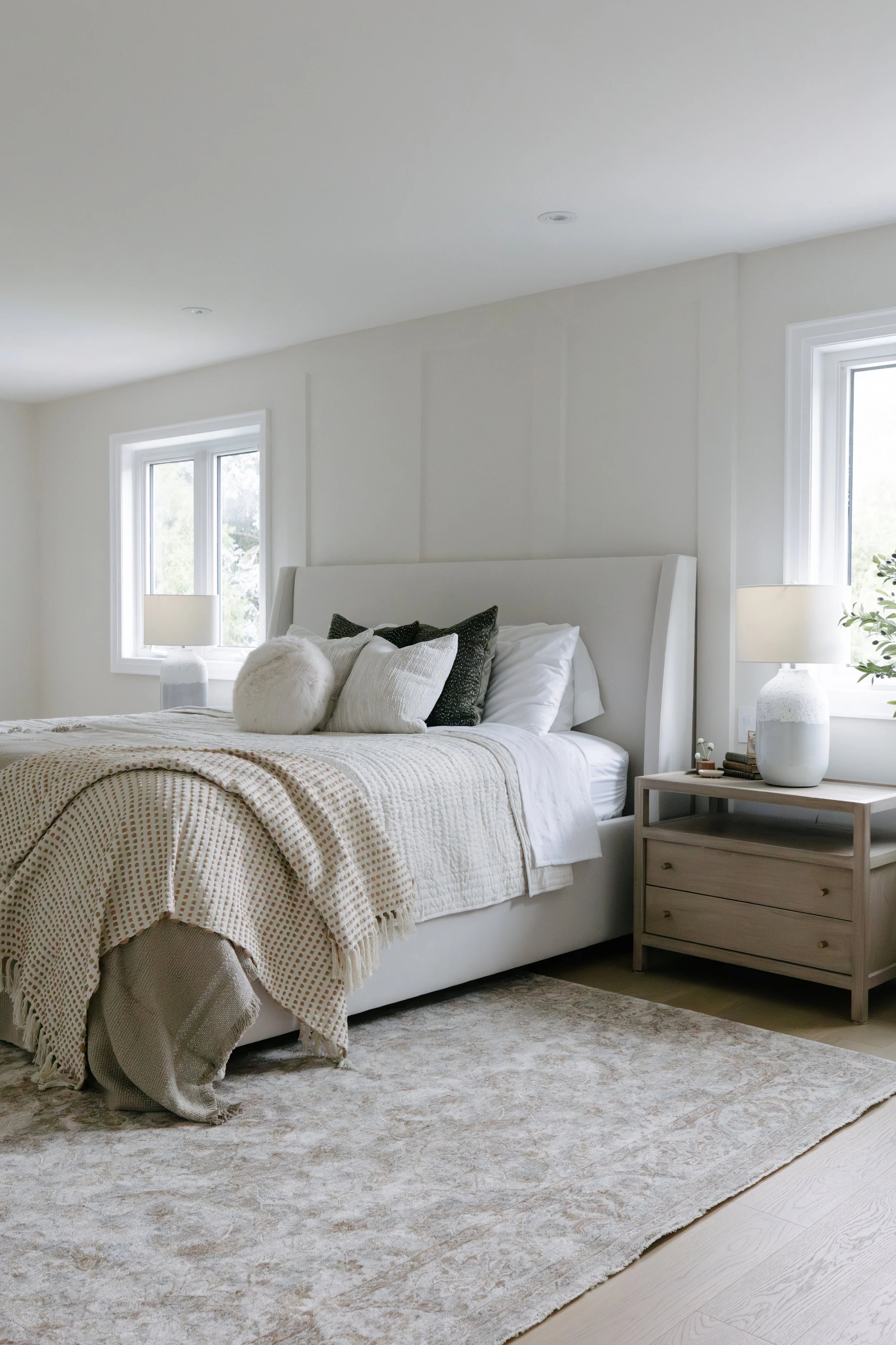 Transitional Full Service Bedroom Renovation in the GTA
