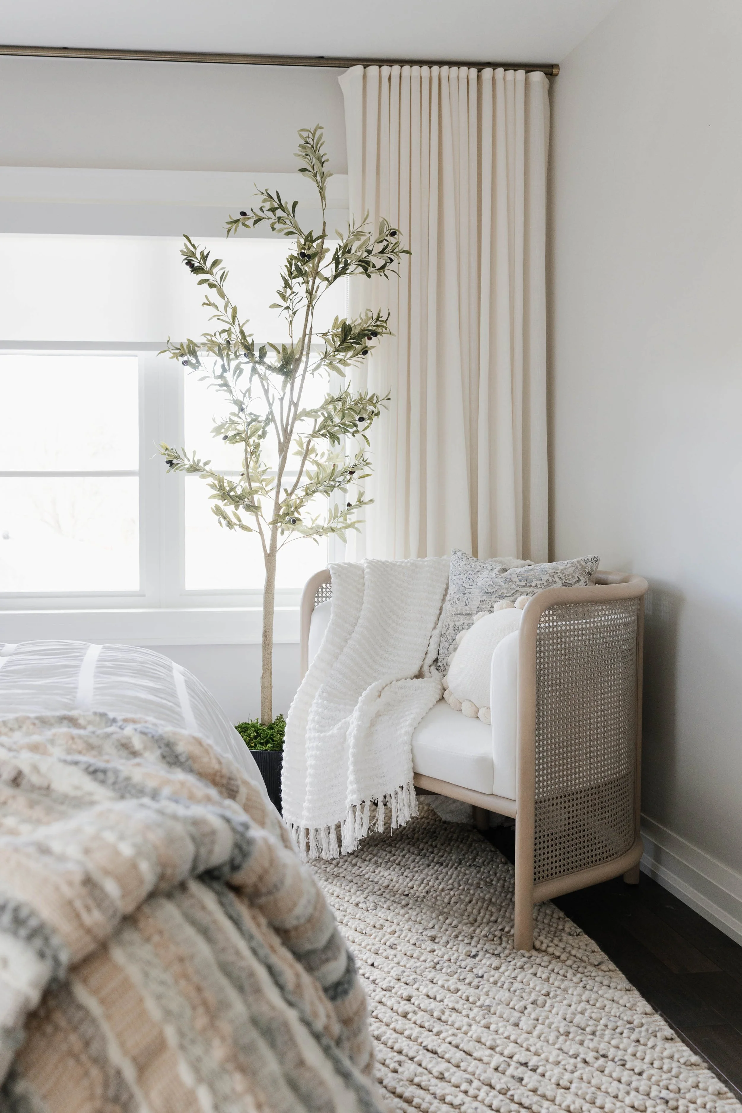 Luxury Furnishings Primary Bedroom Full Service Interior Design in Toronto