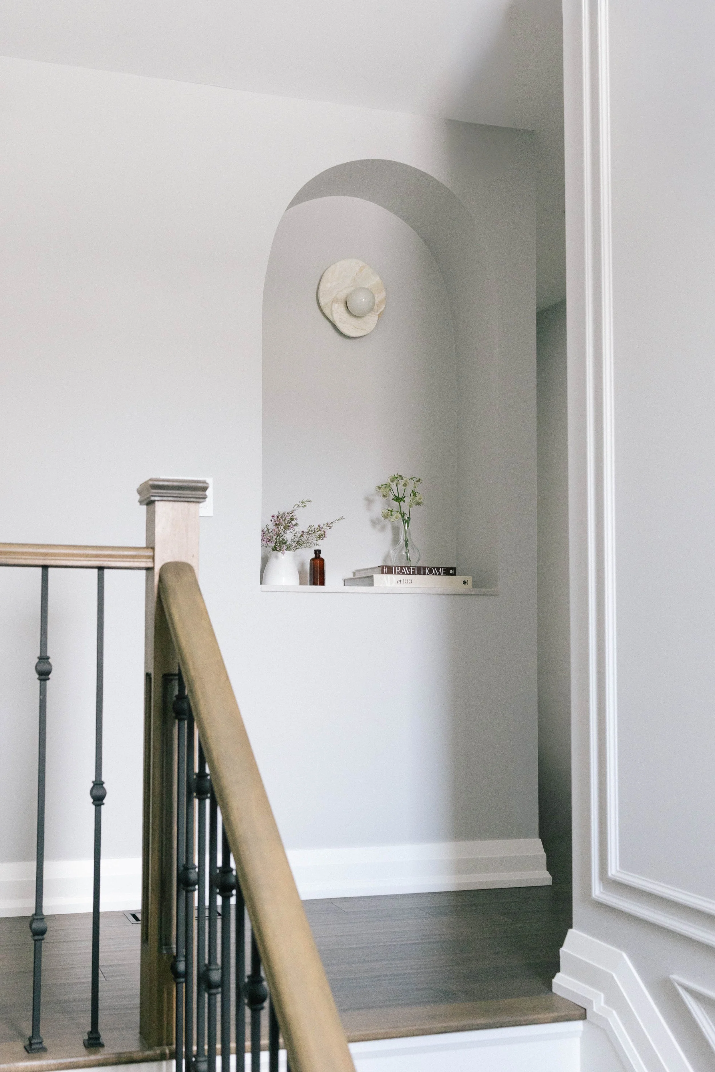 Thoughtful Styling Art Archway Nook Full Service Interior Design in Toronto