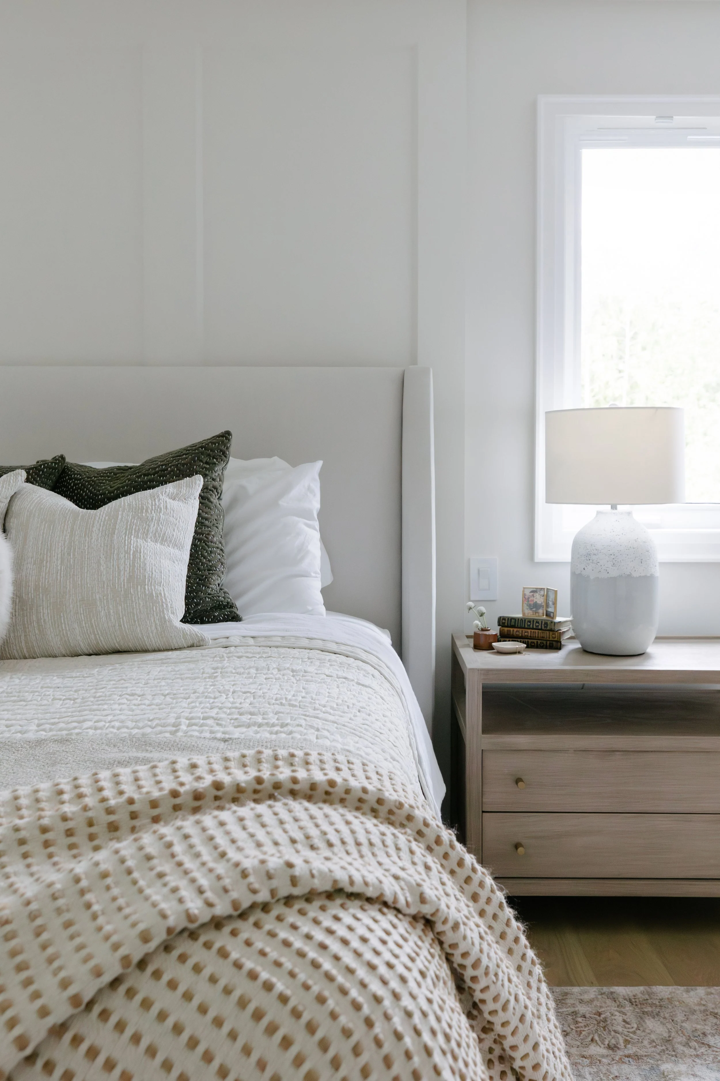 Transitional Bedroom Styling in Toronto