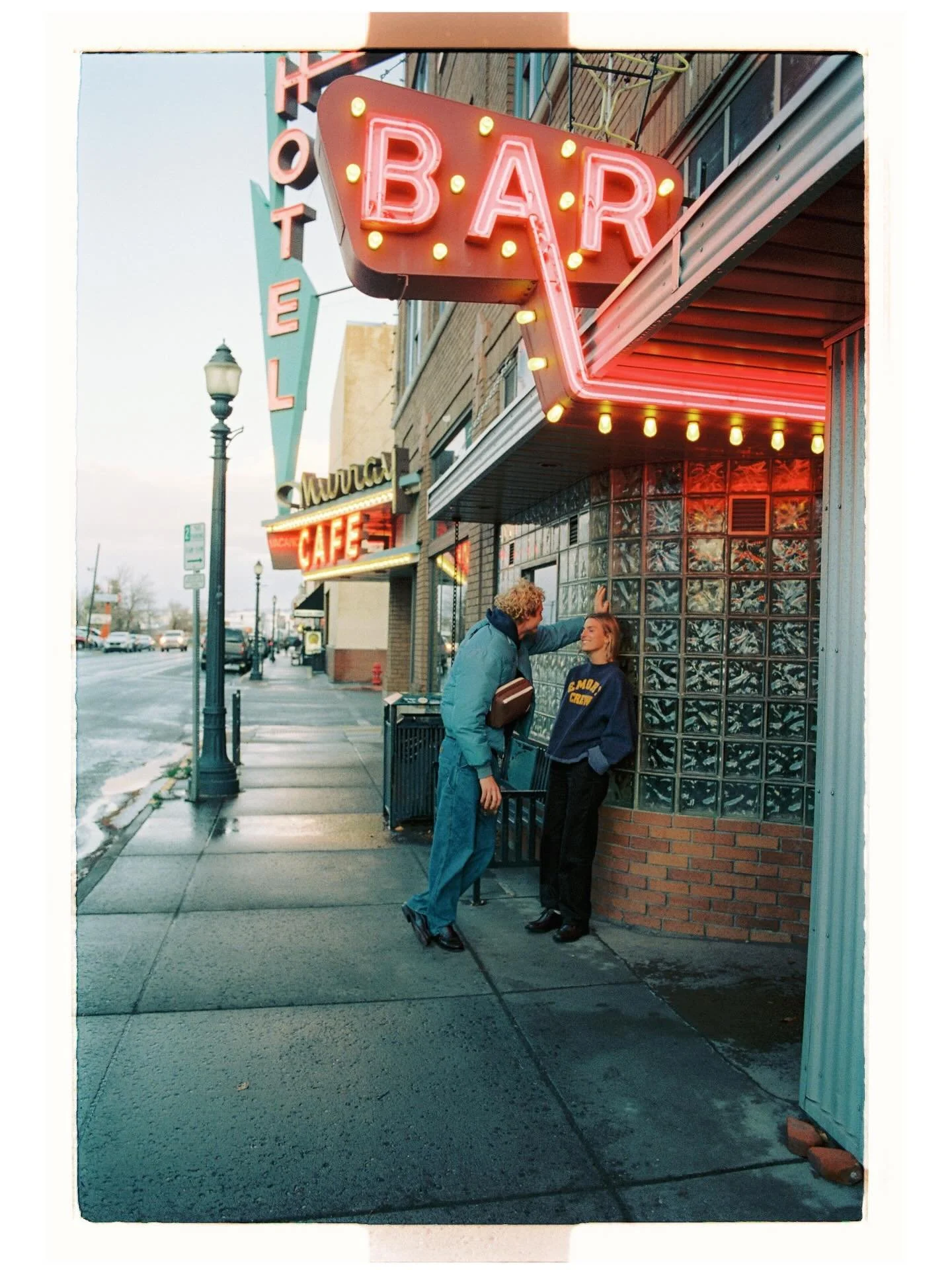 Somewhere between the last drink and the first train home.