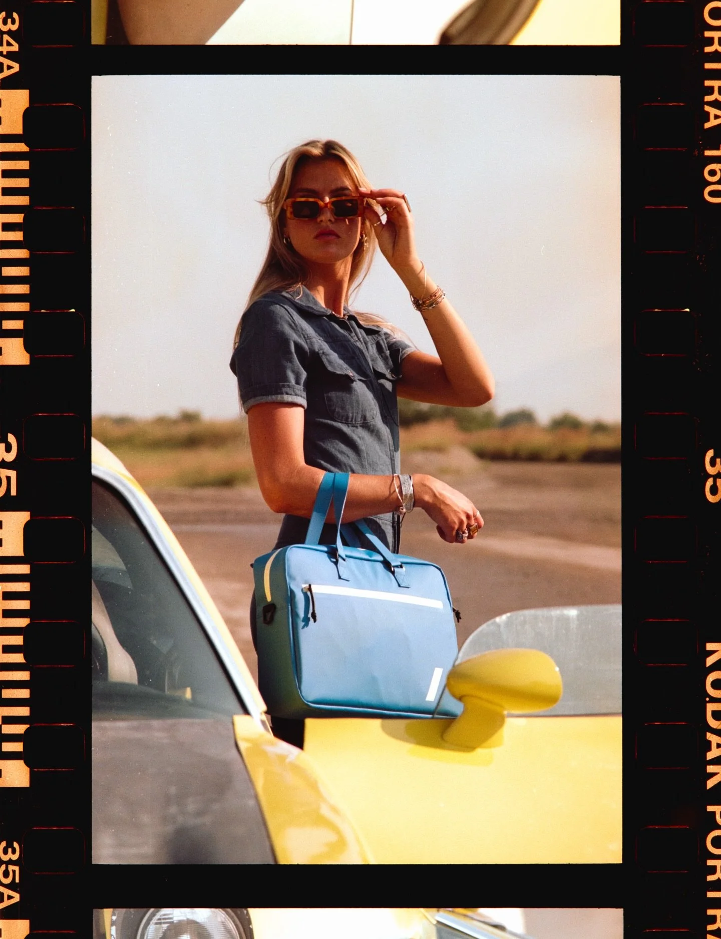 When we started out with CĀO we were obsessed with shooting film.  We felt it fit our brand ethos perfectly.  We feel like AI is taking over our feeds and we are being bombarded with fake over curated media.  We just want real things, made by real pe