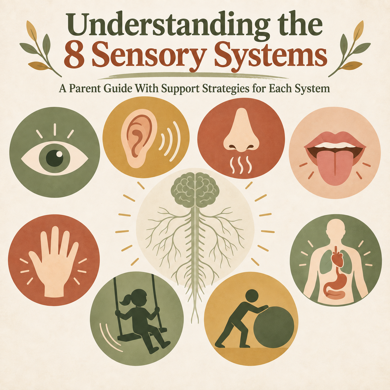 Understanding the 8 Sensory Systems – Parent Guide with Support Strategies