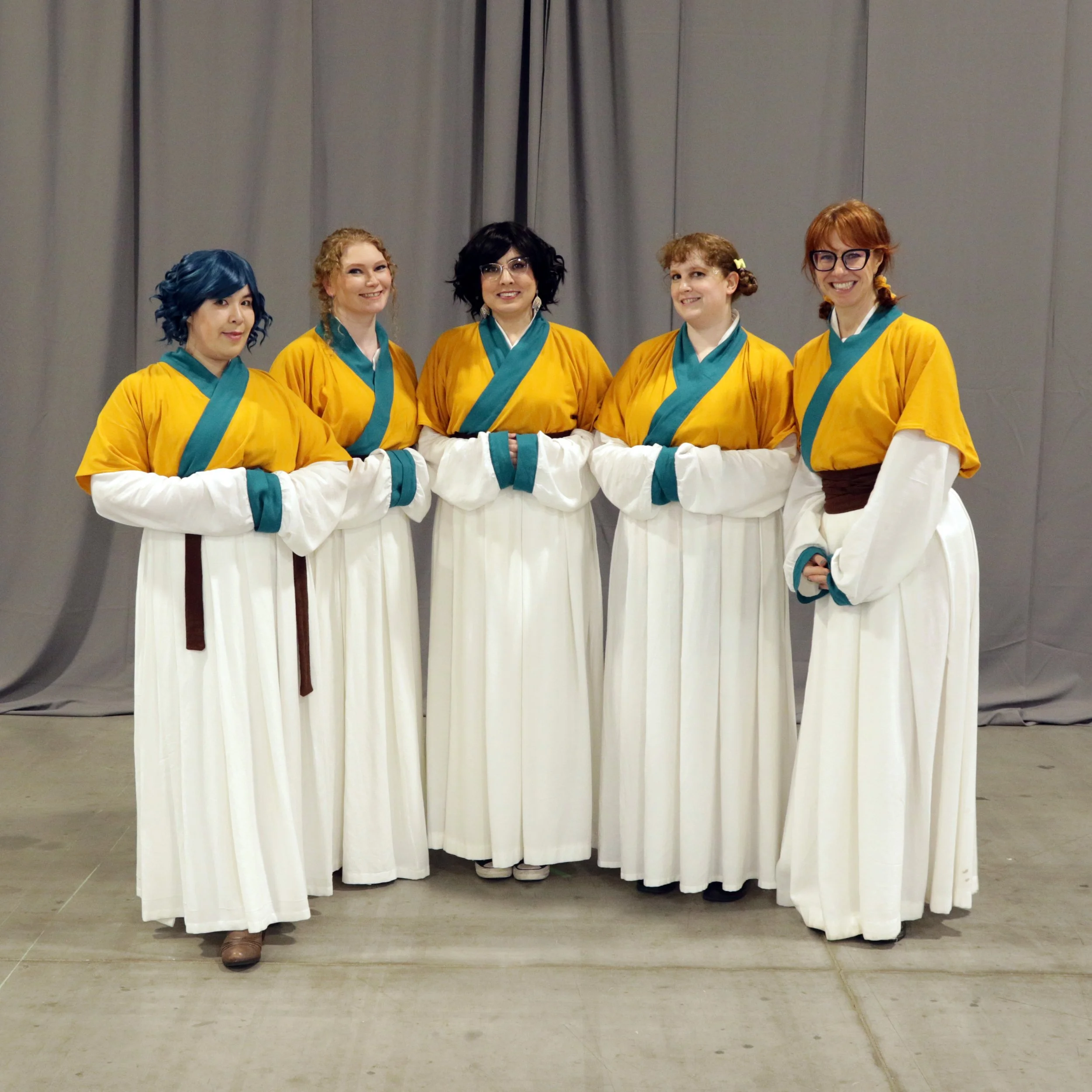 So, I had a great idea in December to make new uniforms for my little sub-crew of the Anime North Masquerade staff. It was a less great idea when May arrived and I had barely started on them and the con was in three weeks. But a couple weeks of late 