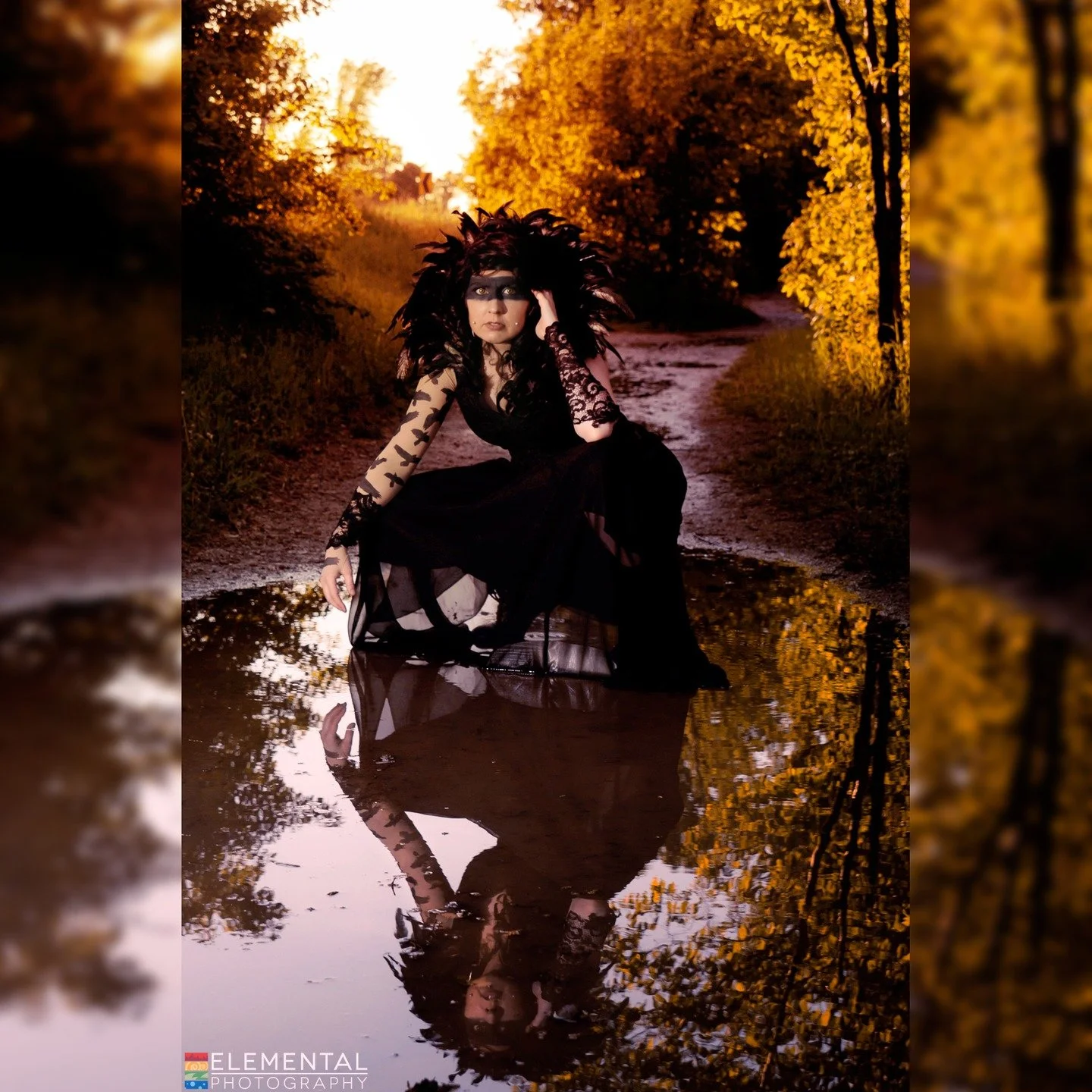 Happy Halowe'en!

I apparently don't have many spooky photos, so have one of my favourite photos instead. That reflection was 100% in-camera; I love golden hour.

Morrigan from The Wicked + The Divine
📸: @elementalphotodesign