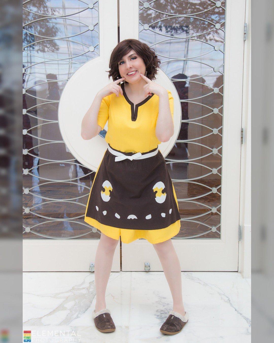 In honour of FFXIV Fanfest (and not being there), here's my Artisan's Apron/Chocobokeep.

(The FOMO is real.)

📸: @elementalphotodesign