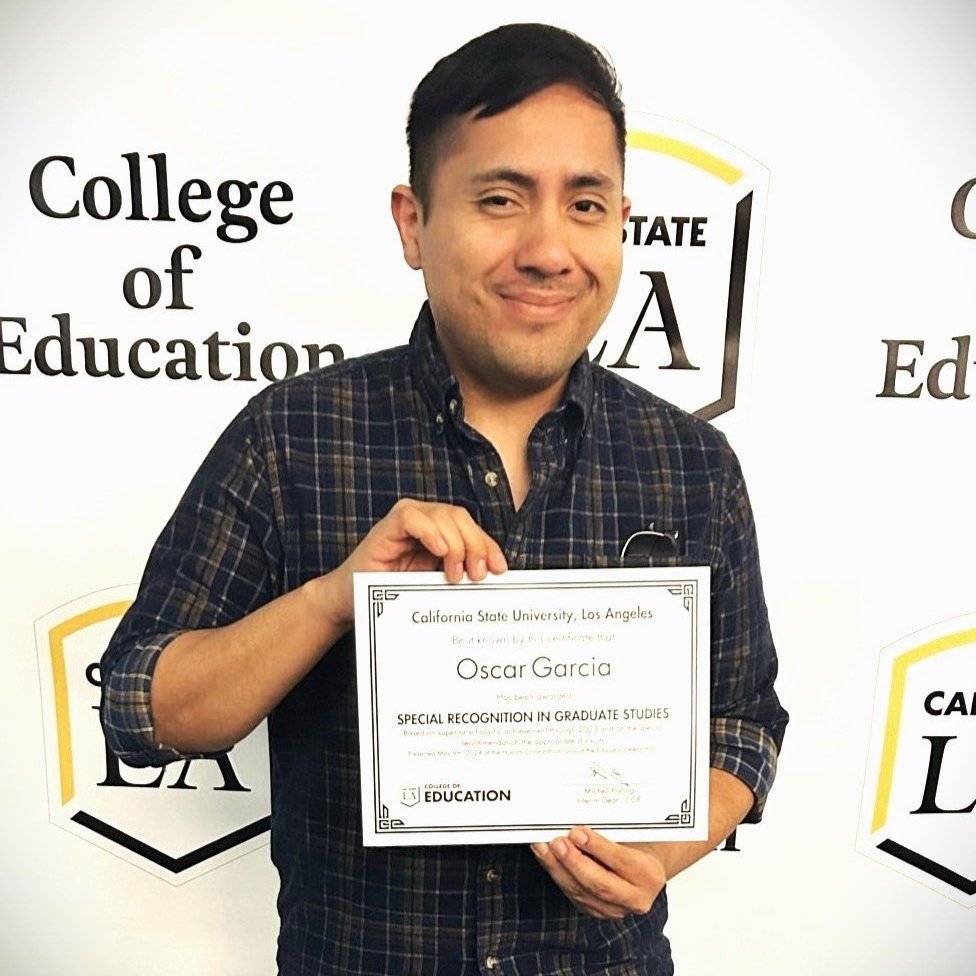 Oscar Garcia, MRSR — Program Counselor