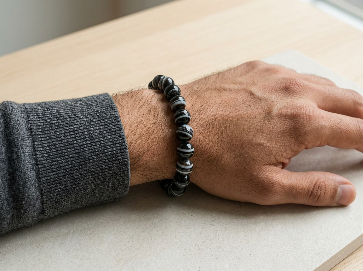 Zebra Agate Bracelet