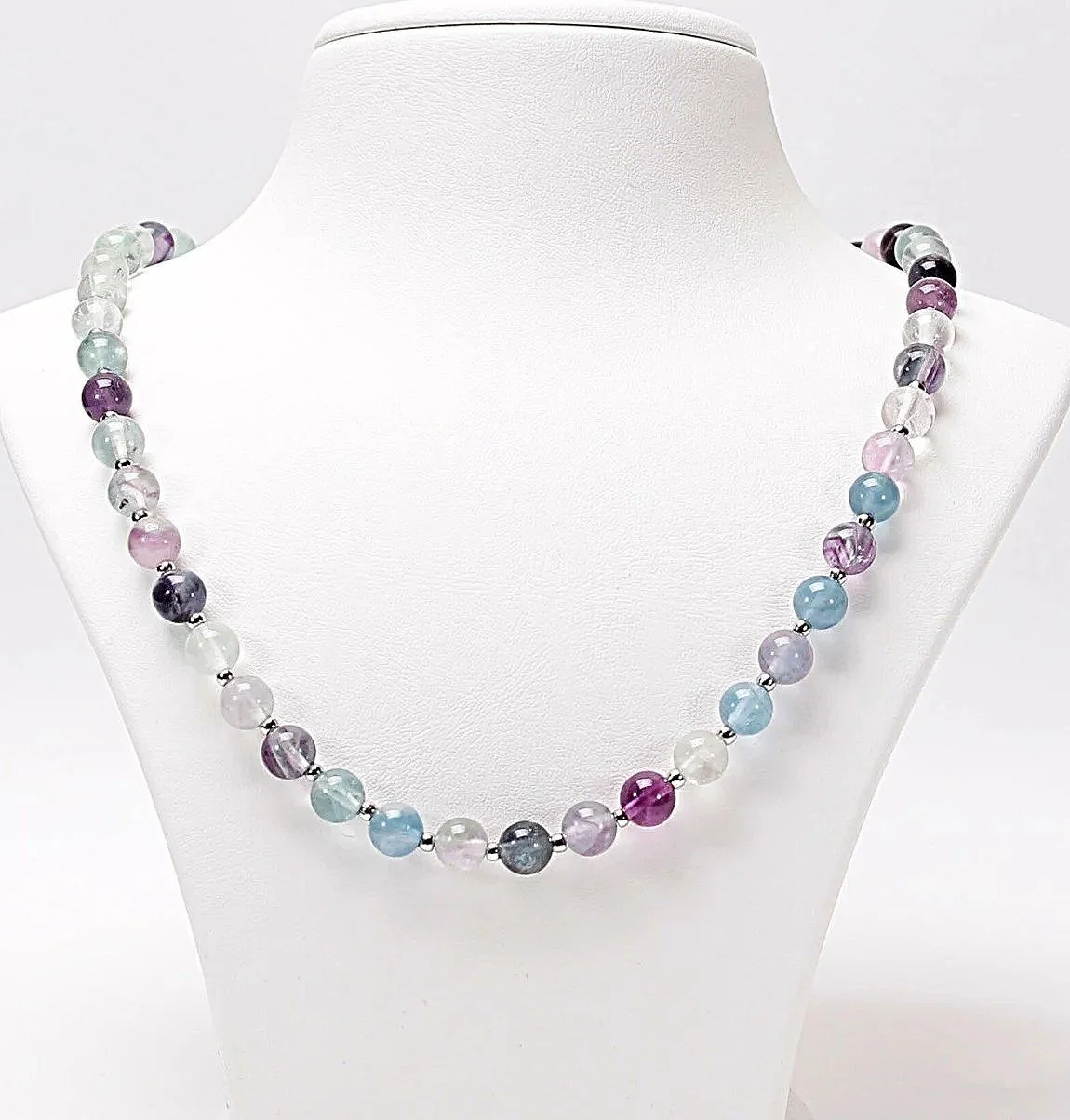 Rainbow Fluorite Serenity Necklace
