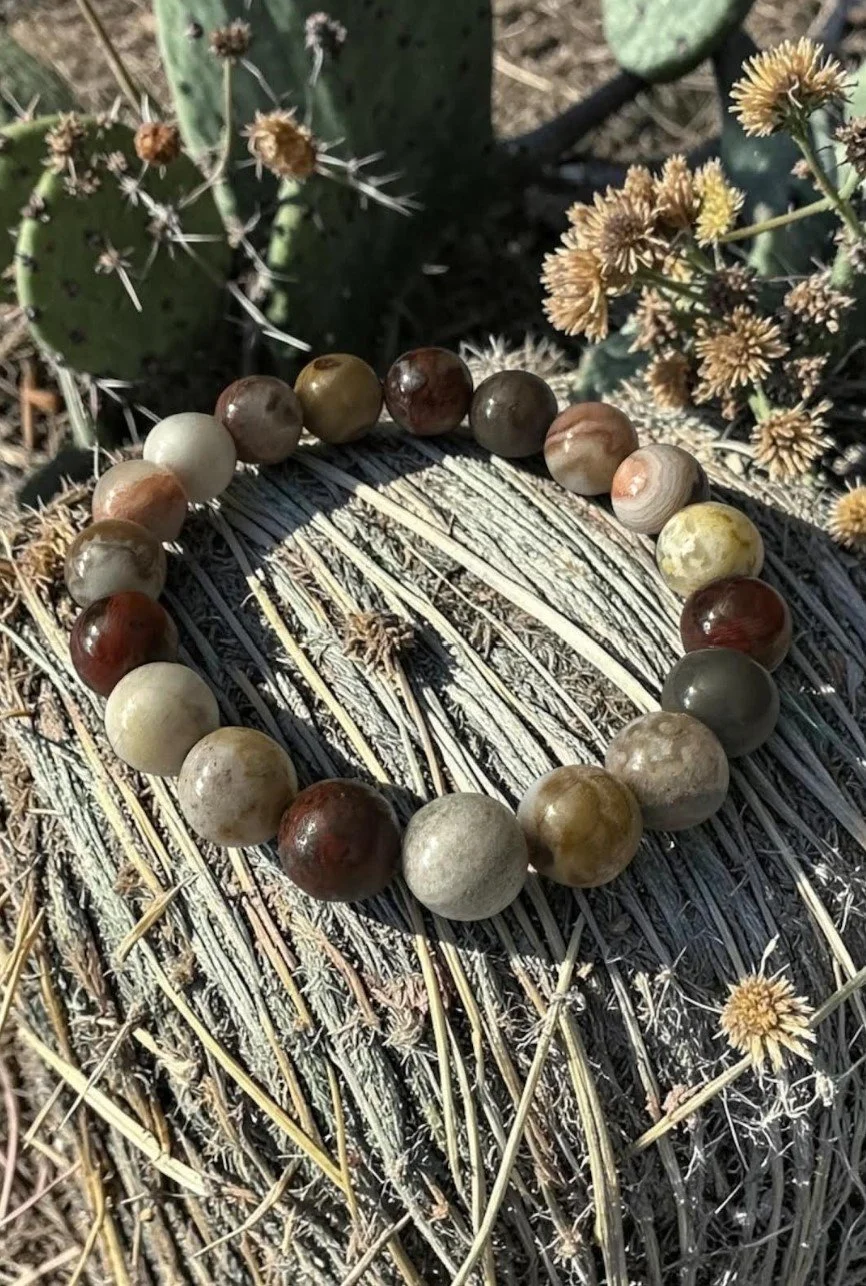 Crazy Lace Agate - 10mm