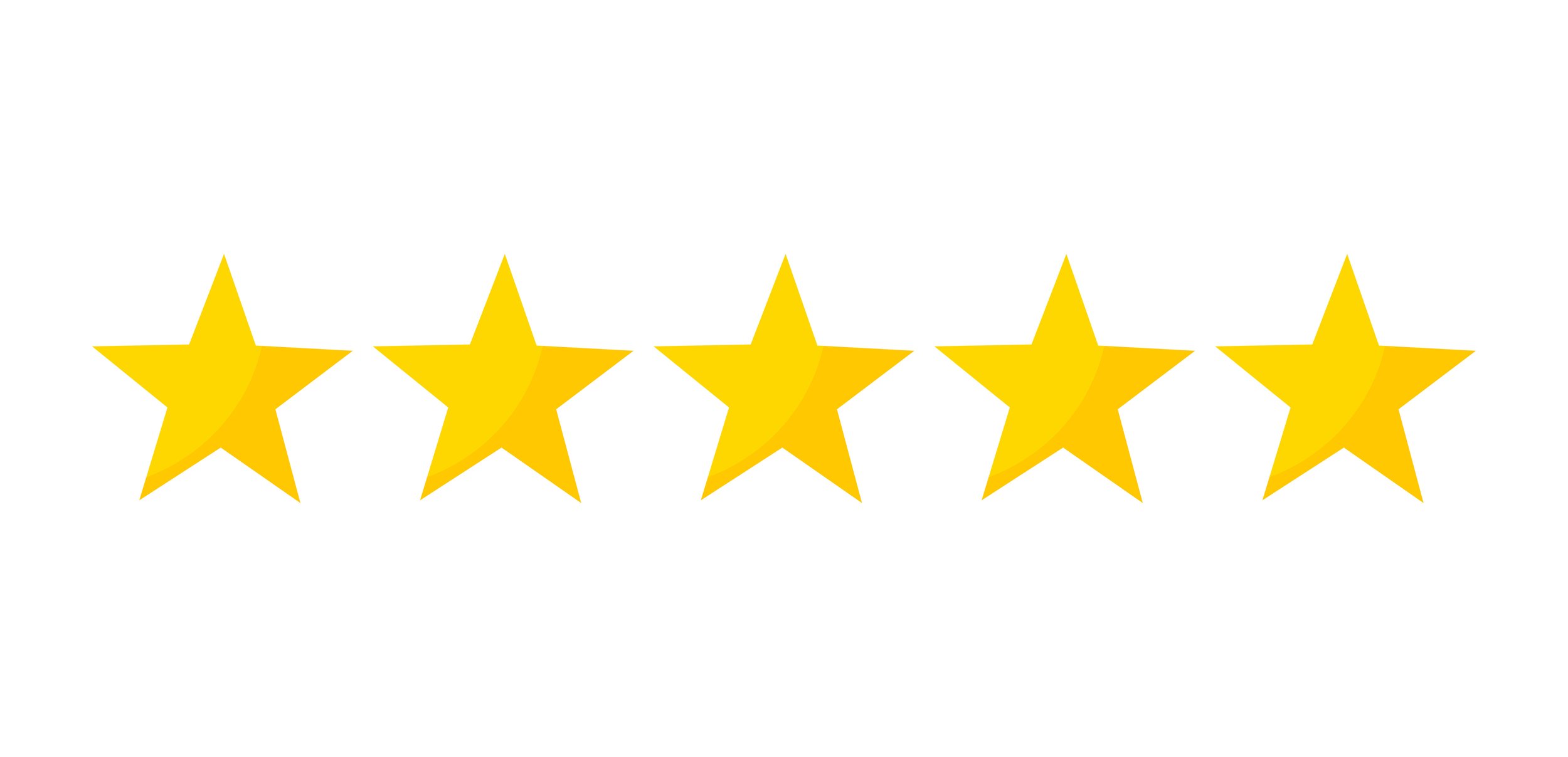 5 gold stars