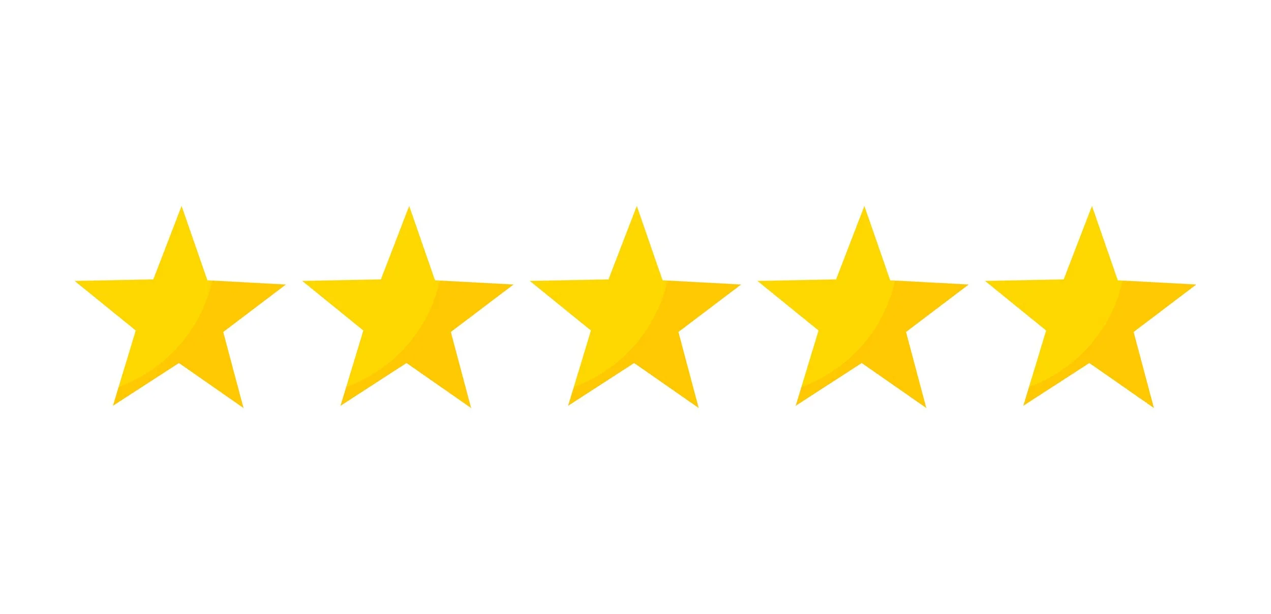 5 gold stars