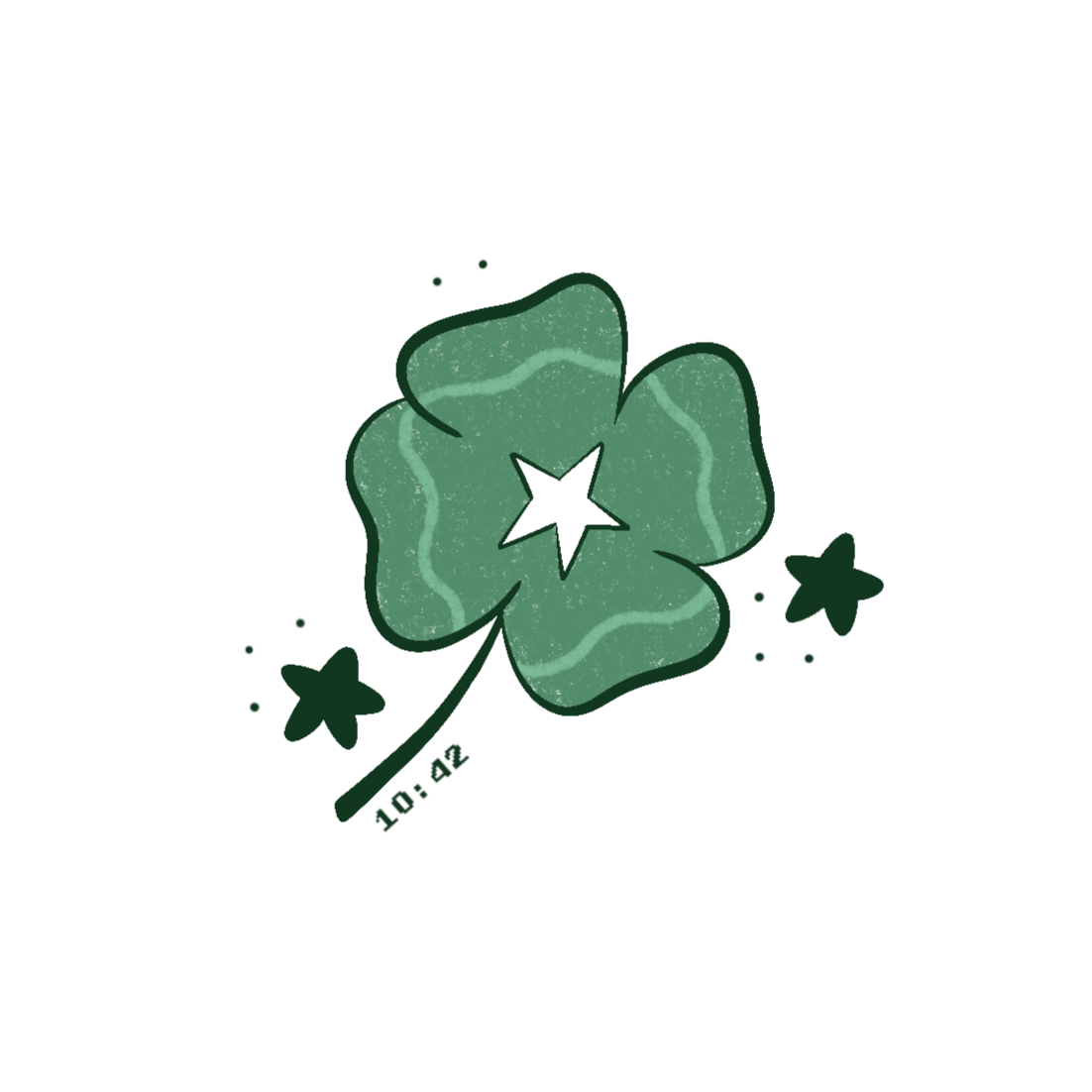 Lucky Charm Sticker