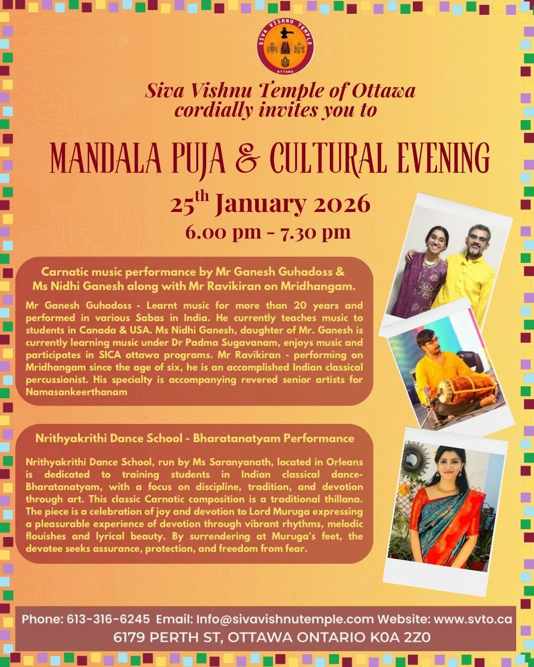 Mandala Puja & Cultural Evening