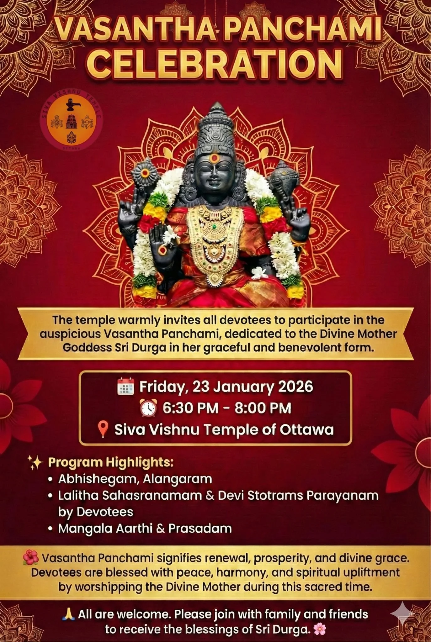 Vasantha Panchami Celeberation