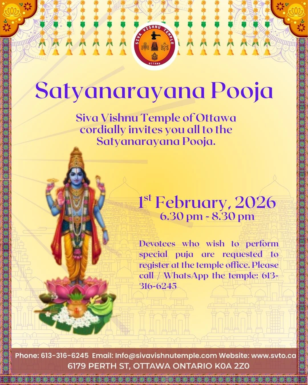 Satyanarayana Pooja: