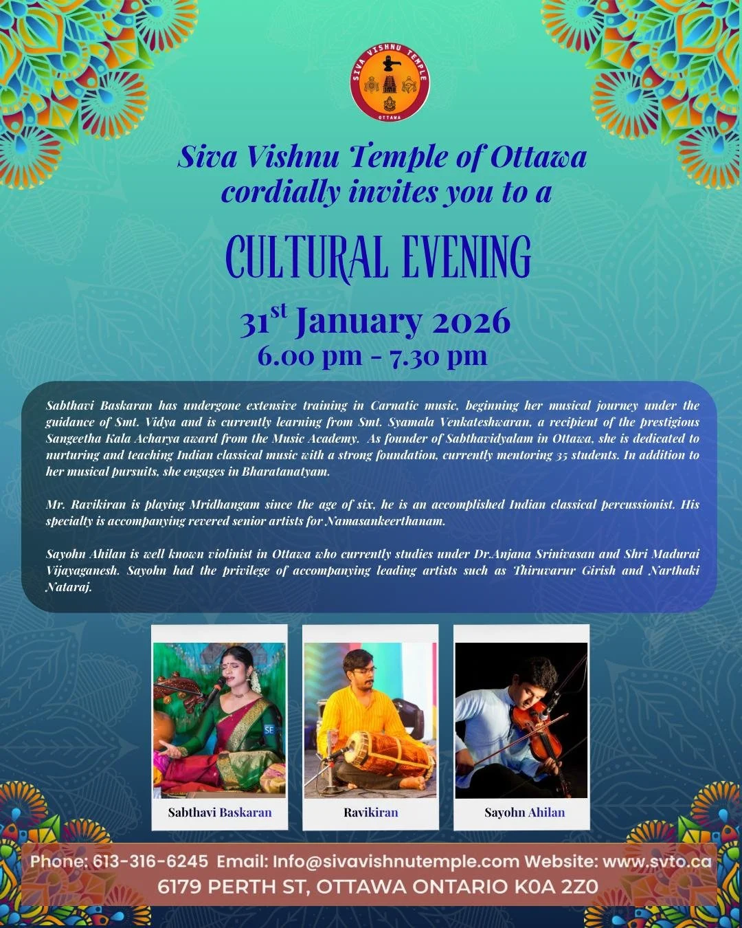 Cultural Evening