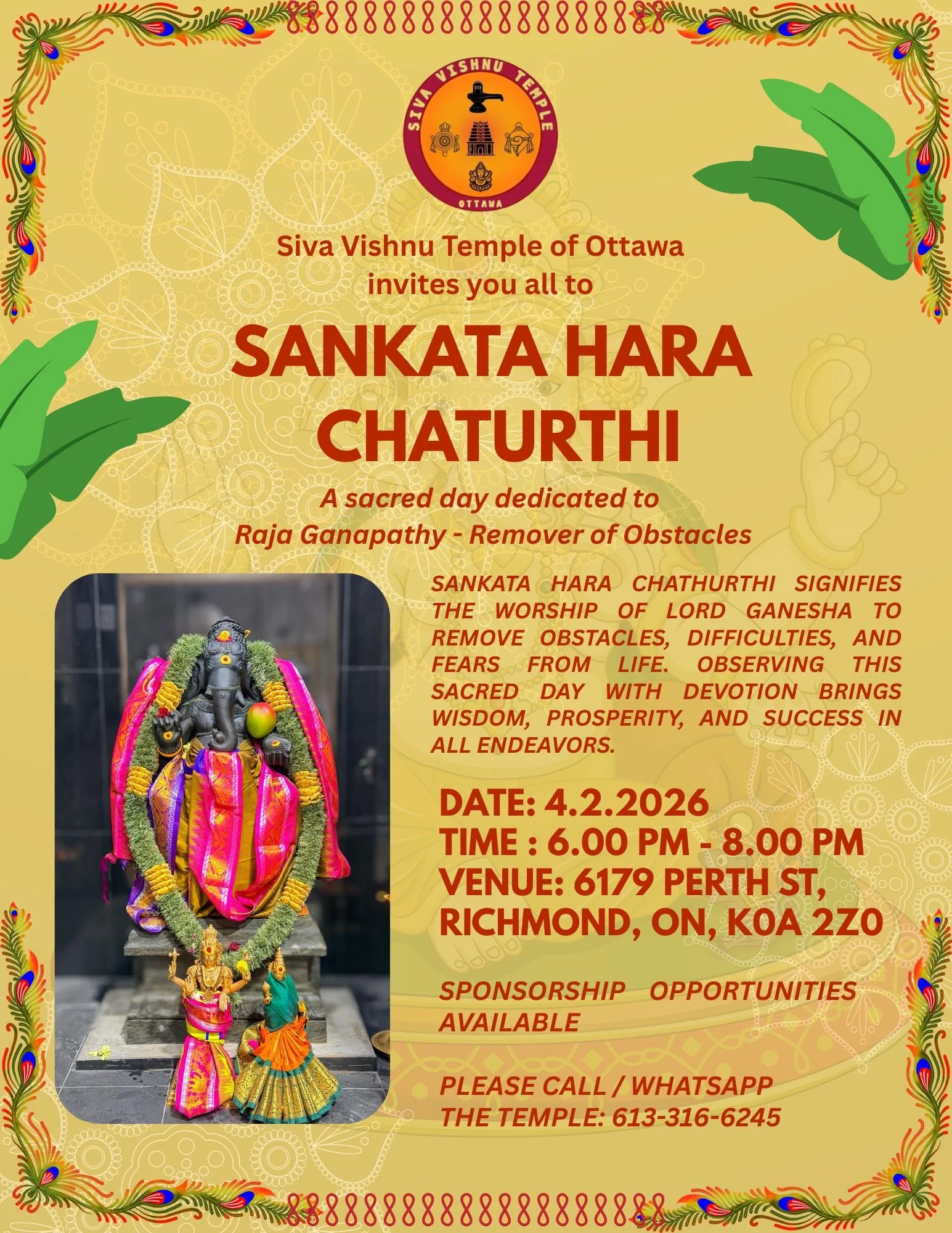 SANKATA HARA CHATURTHI