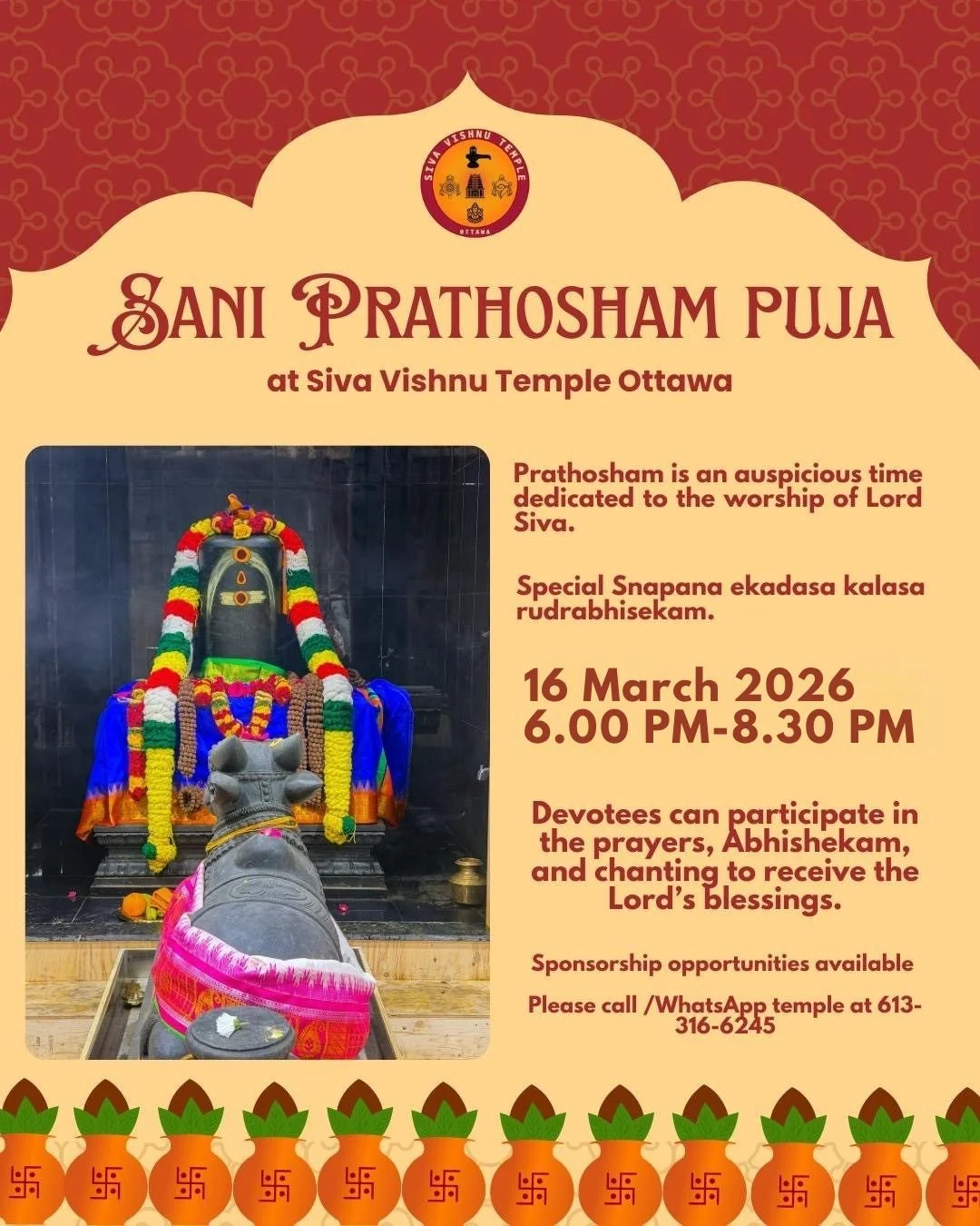 Prathosham Puja 