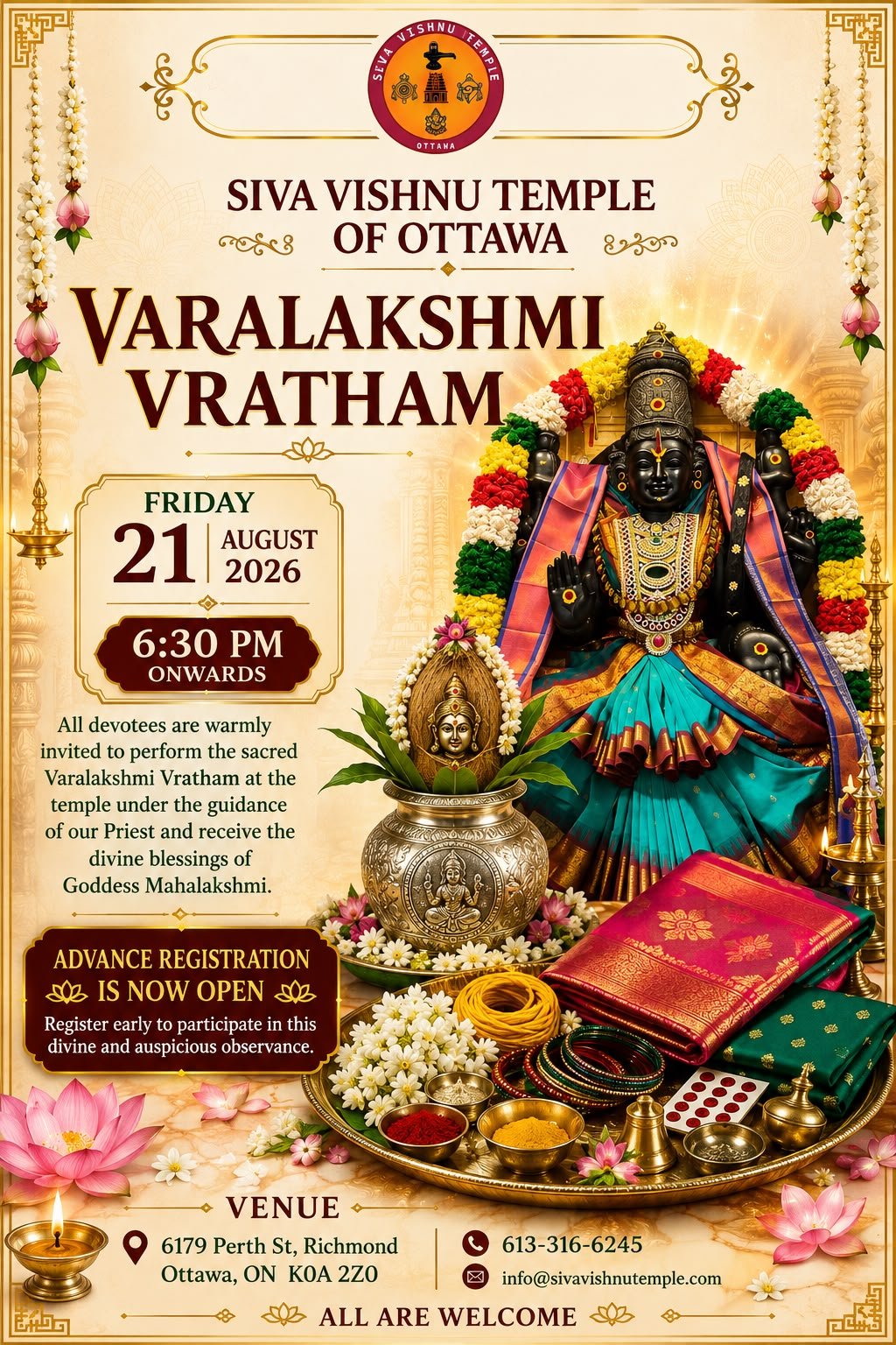 Vara Mahalakshmi Vratham 2026