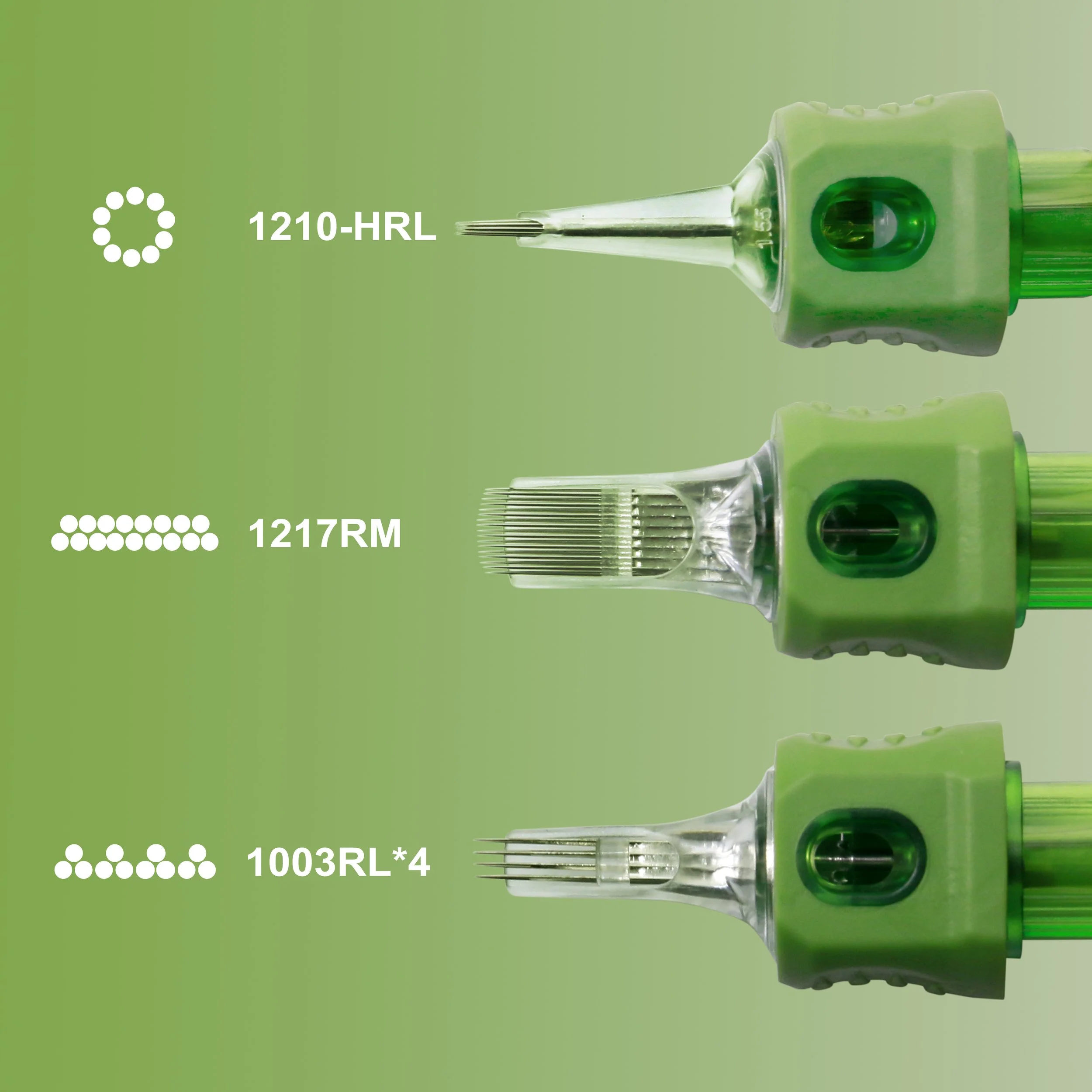 Enzo Cartridge Needles 01 Round Liners (018mm) 20Pcs/Box