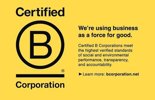 We&rsquo;re proud to share that we just completed our renewal as a Certified B Corp! 🌍✨ We first earned this certification nearly a decade ago, when the B Corp movement was still new. Since then, we&rsquo;ve continued to grow and deepen our commitme