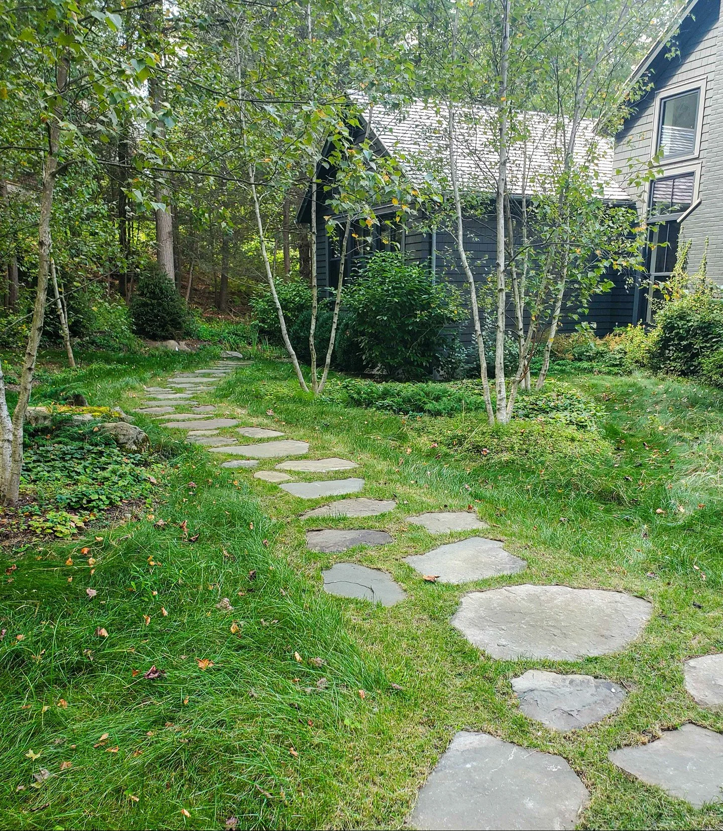 Two paths, two alternative approaches to lawn. For the past few years, we have been developing our &ldquo;design through gardening&rdquo; approach for a number of stewardship clients. Avoiding the trap of the #extremehomemakeover, instead our thought