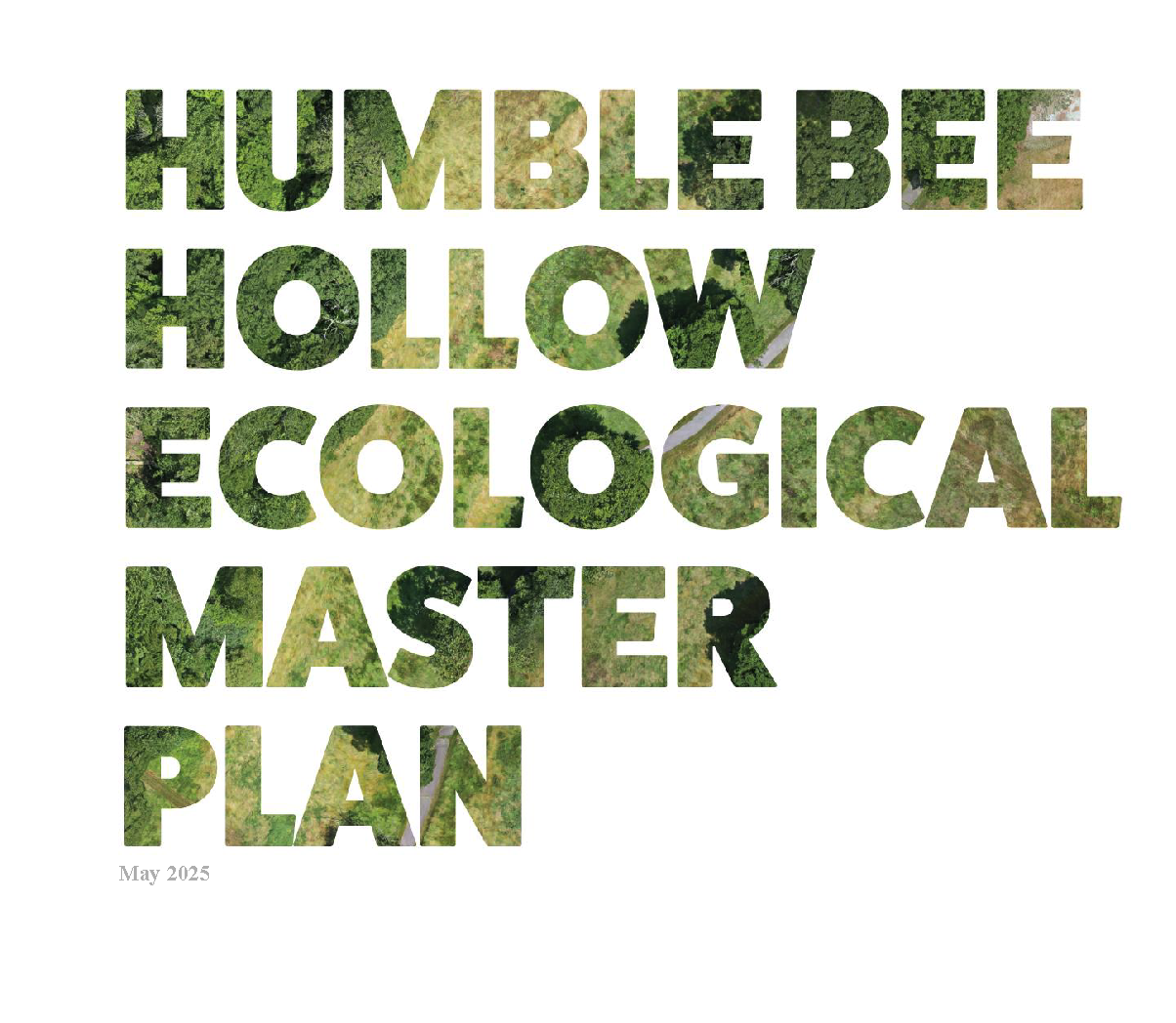 Golf Course to Meadow Restoration Master Plan