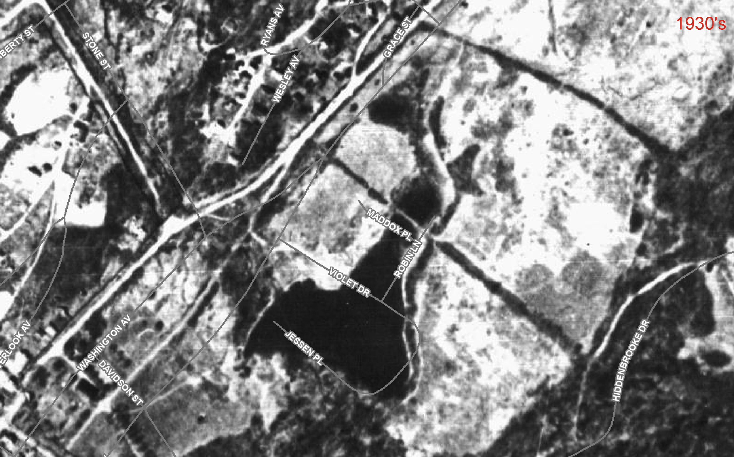 On the history of Dry Brook