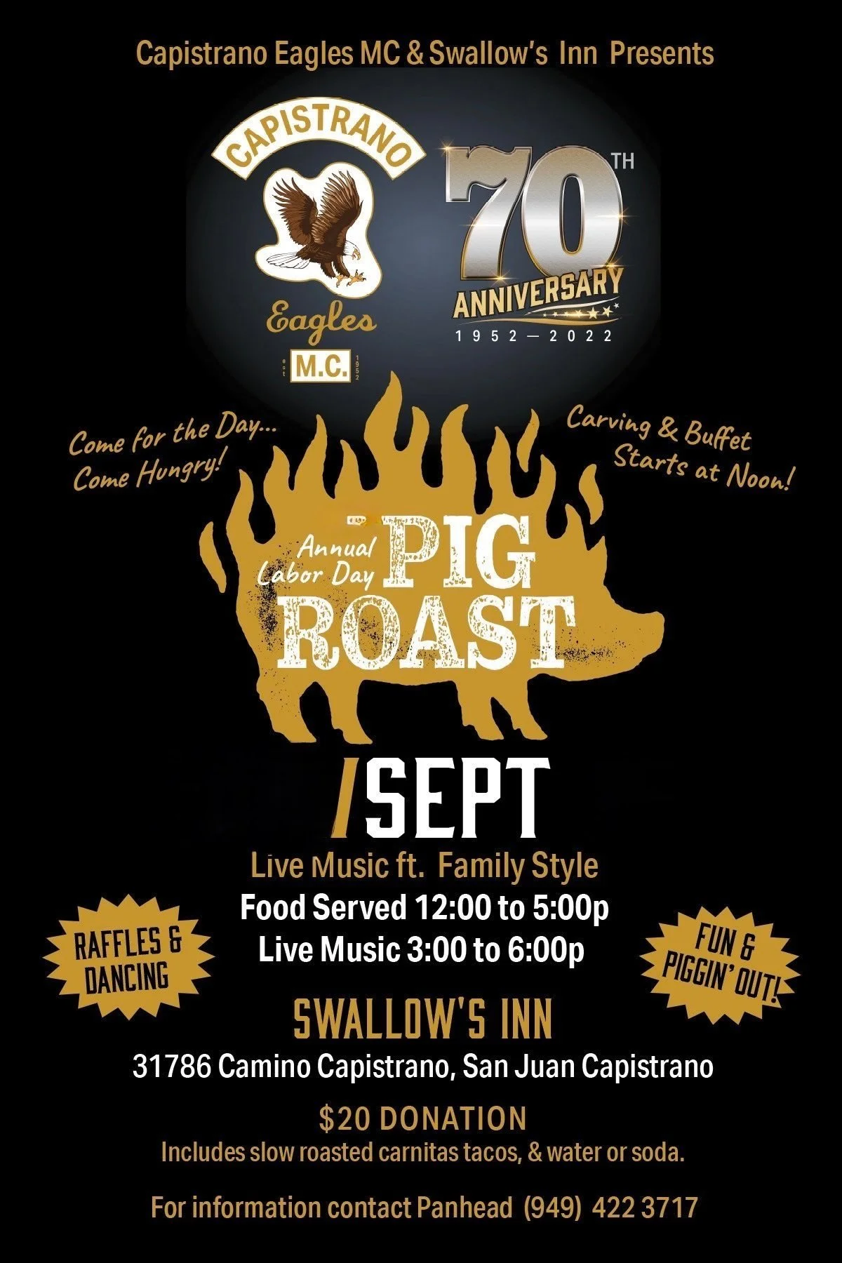 Labor Day Pig Roast