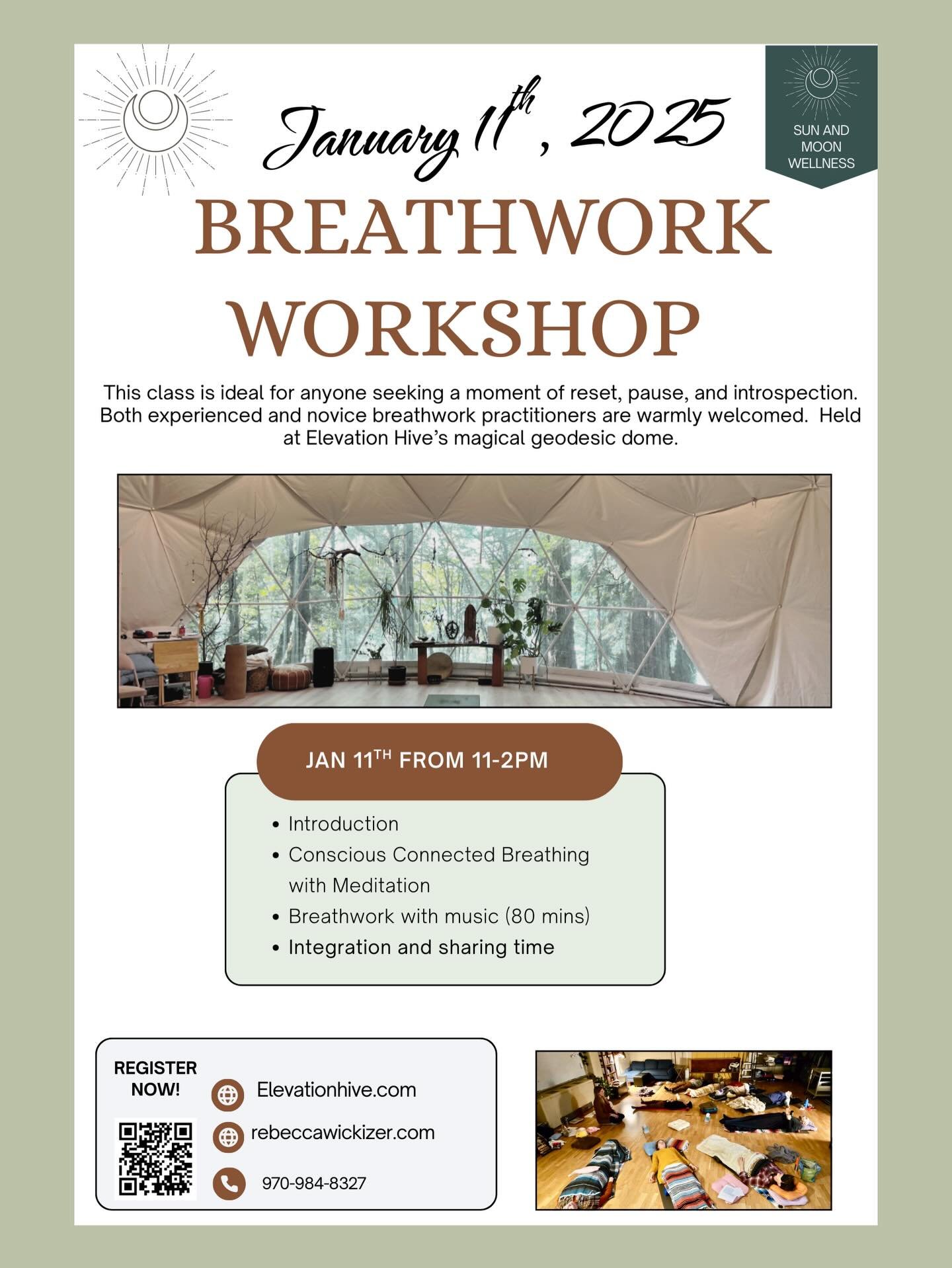 Welcome in the New Year with Breathwork in a geodesic dome in a magical forest setting! Join me as we breathe and create and integrate together.  Spaces are limited, only 8 spots left.  Sign up link in bio or message me with questions.  Hope to see y