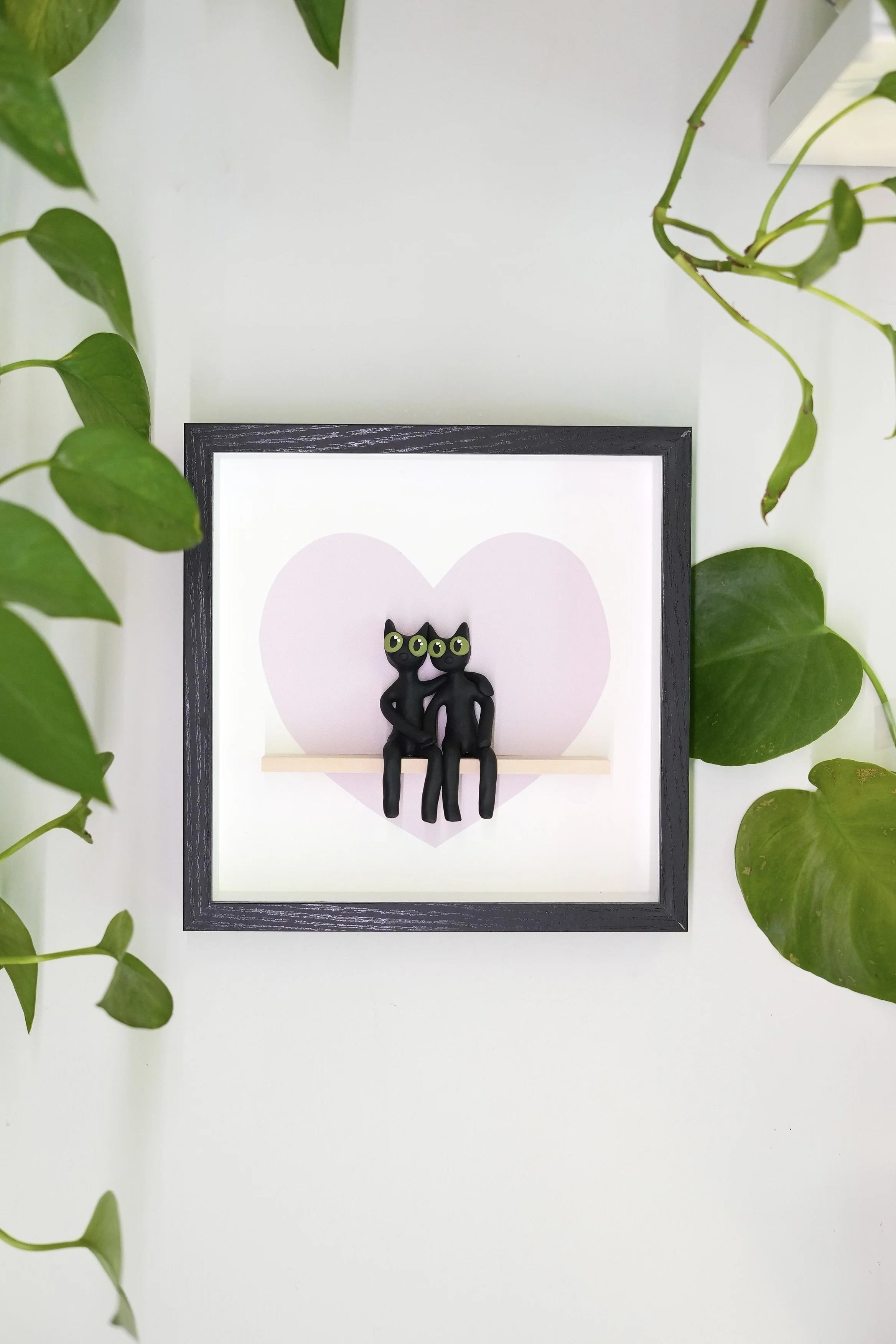 Things to do in Portland, Oregon. Local artist. Unique cat art. Diorama art. Tiana Lenos. Portland Saturday Market. Tiana's Clay. kiwi the cat. Custom pet art. Cat lover gift. miniatures. Anniversary gift. Wedding gift. gift or girlfriend