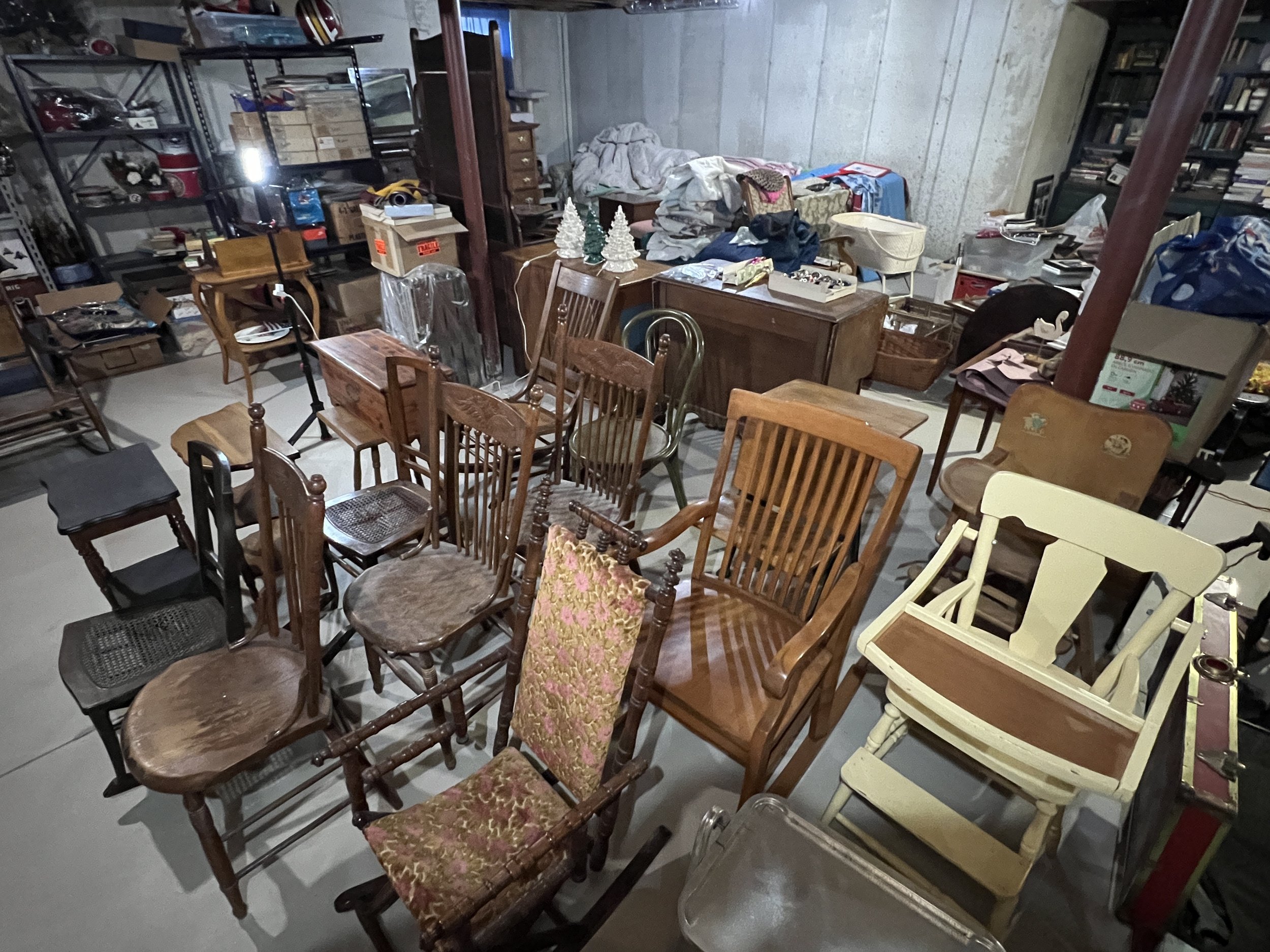 Chairs, antique