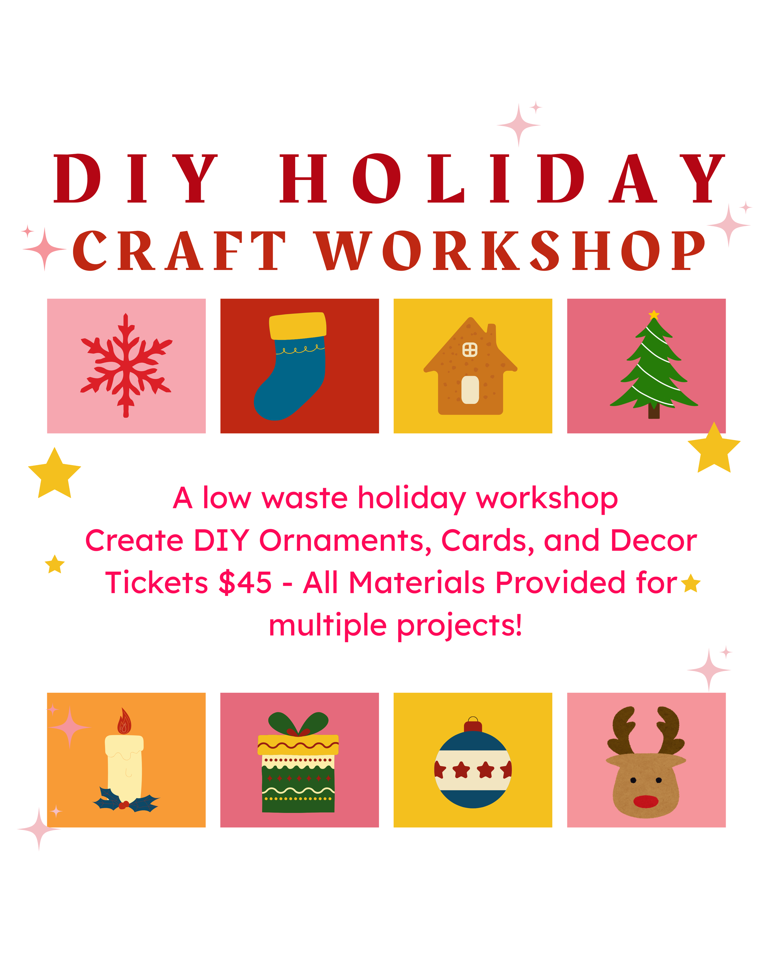 Holiday DIY Craft Workshop