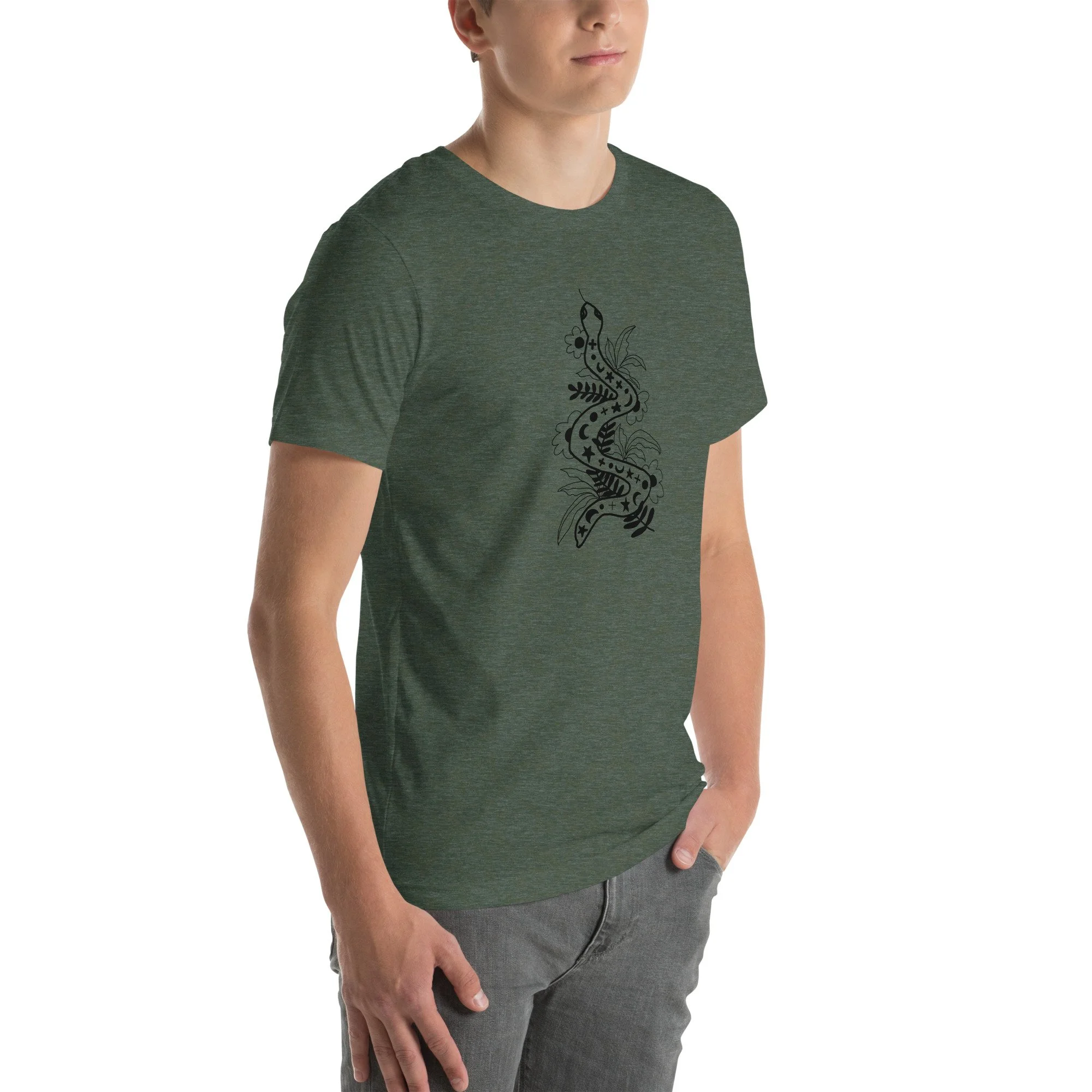 Unisex t-shirt snake