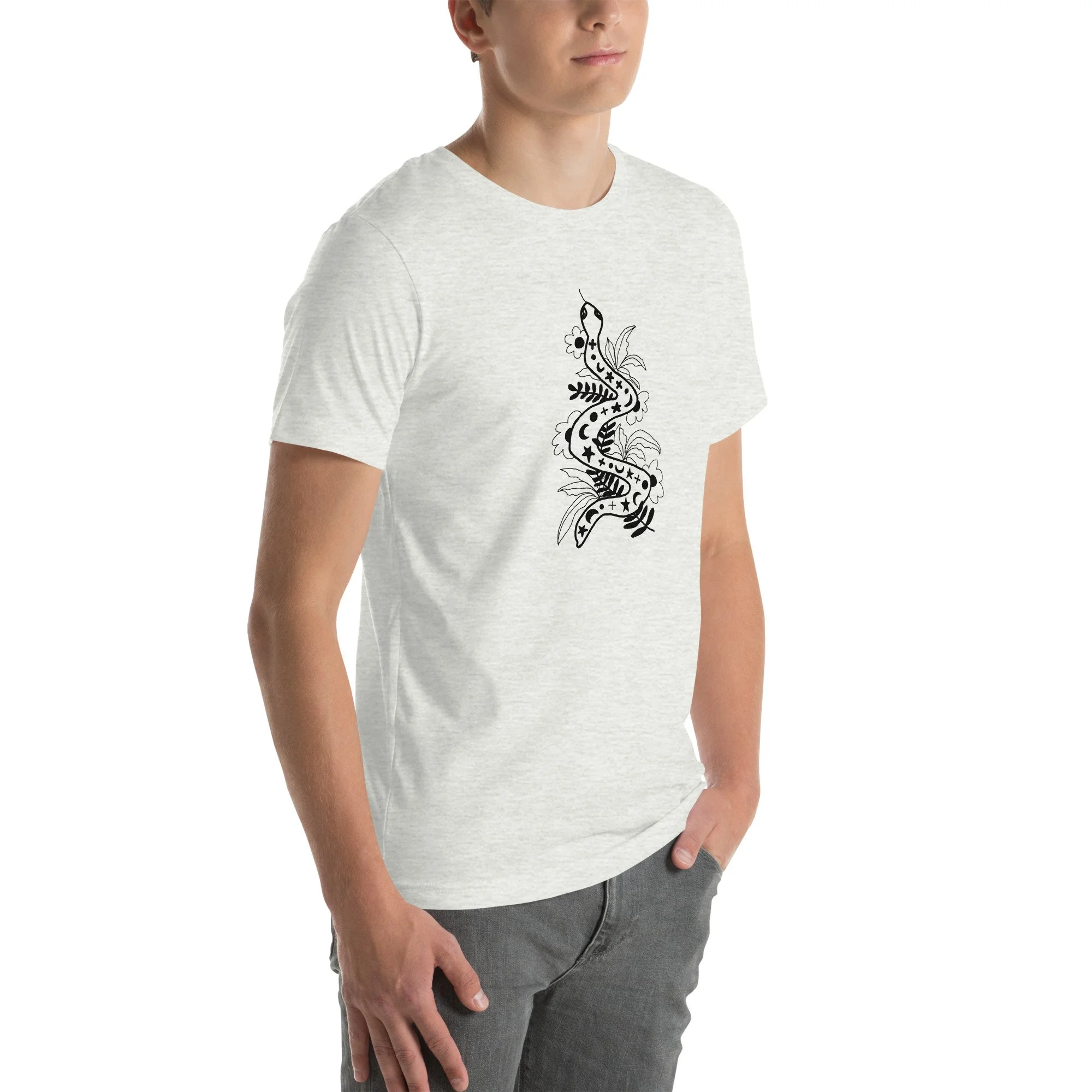 Unisex t-shirt snake