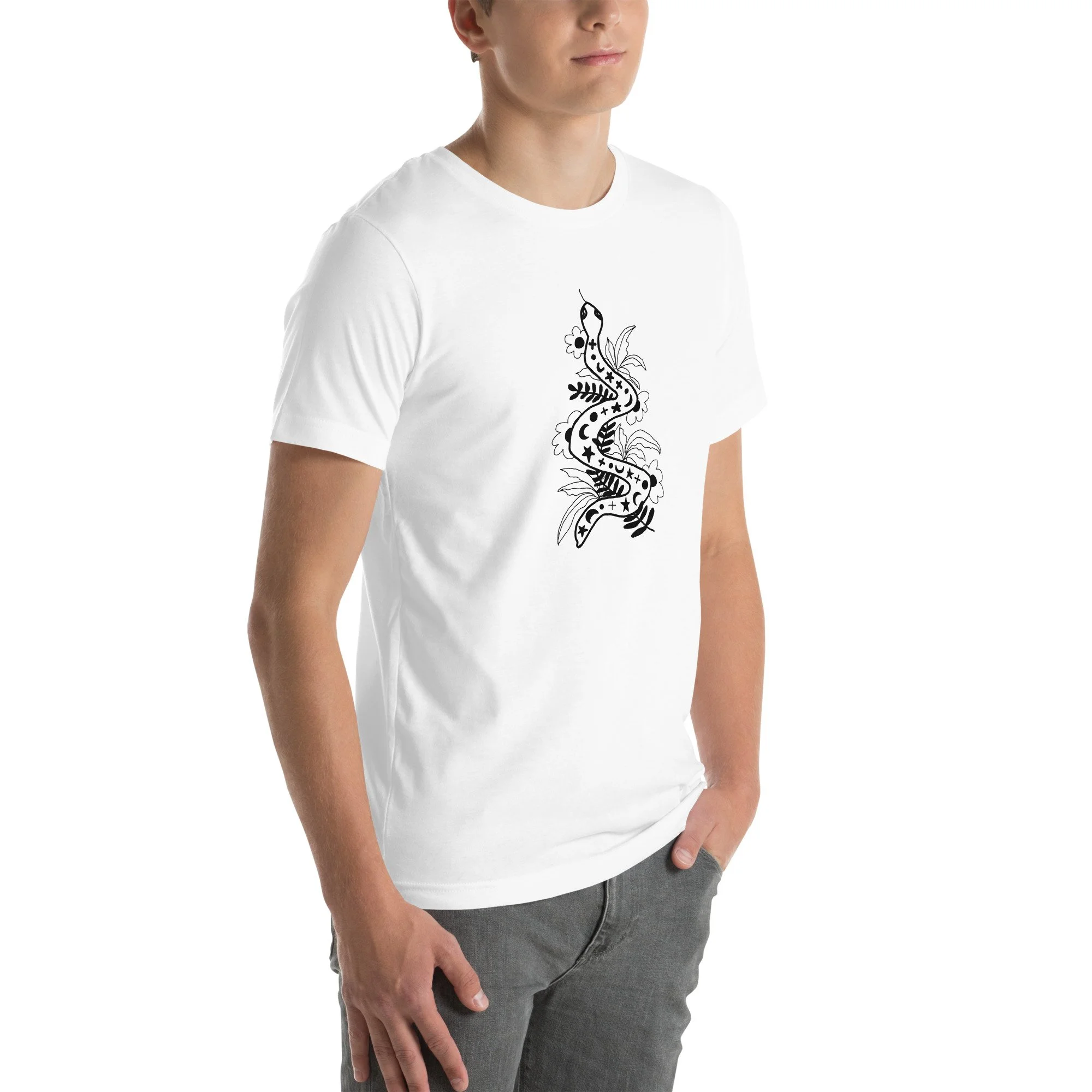 Unisex t-shirt snake