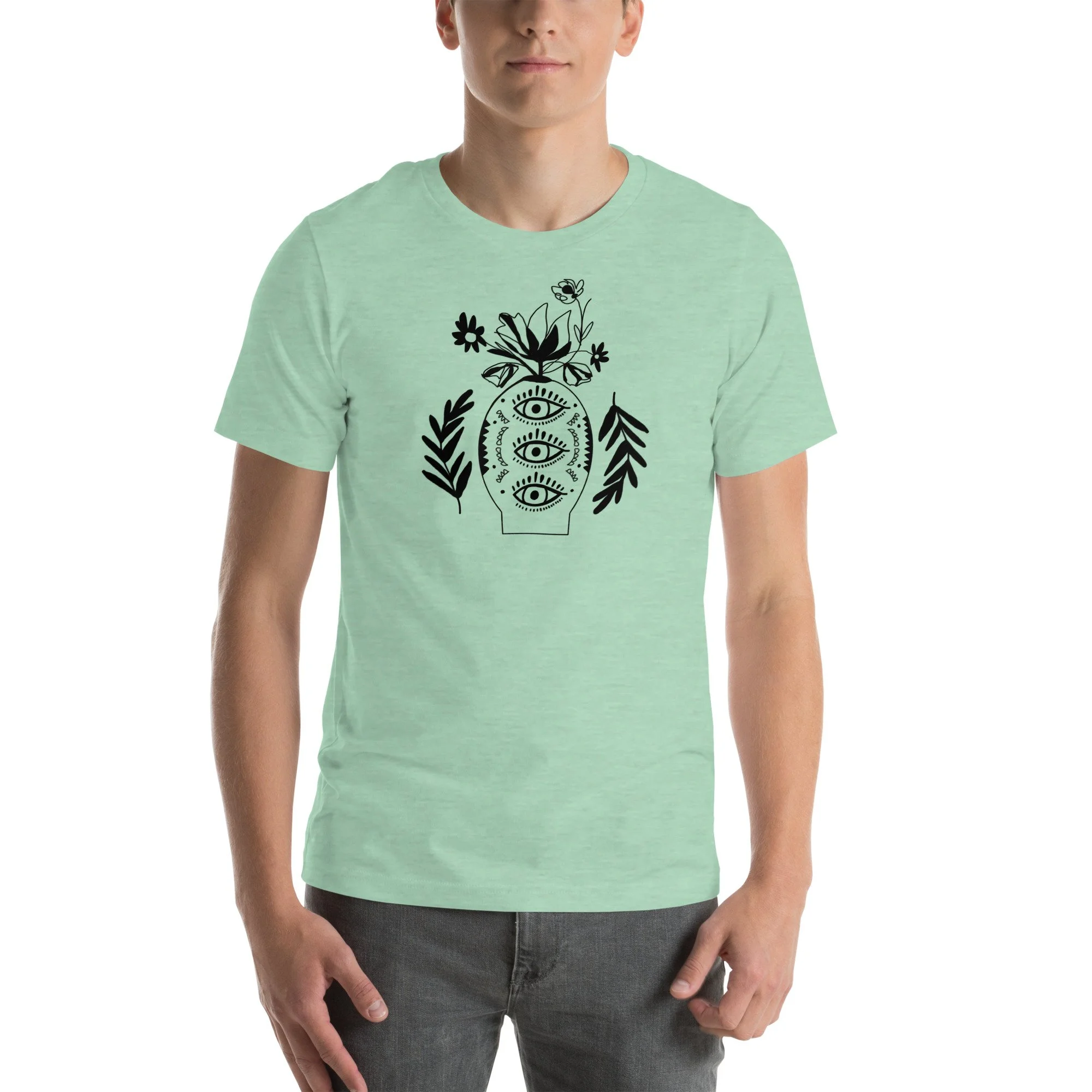 Unisex t-shirt eyes of vases