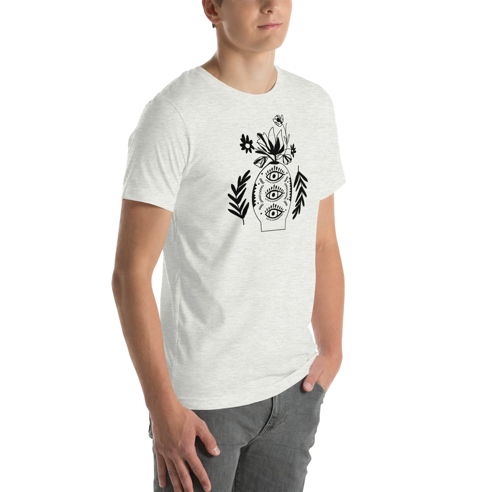 Unisex t-shirt eyes of vases