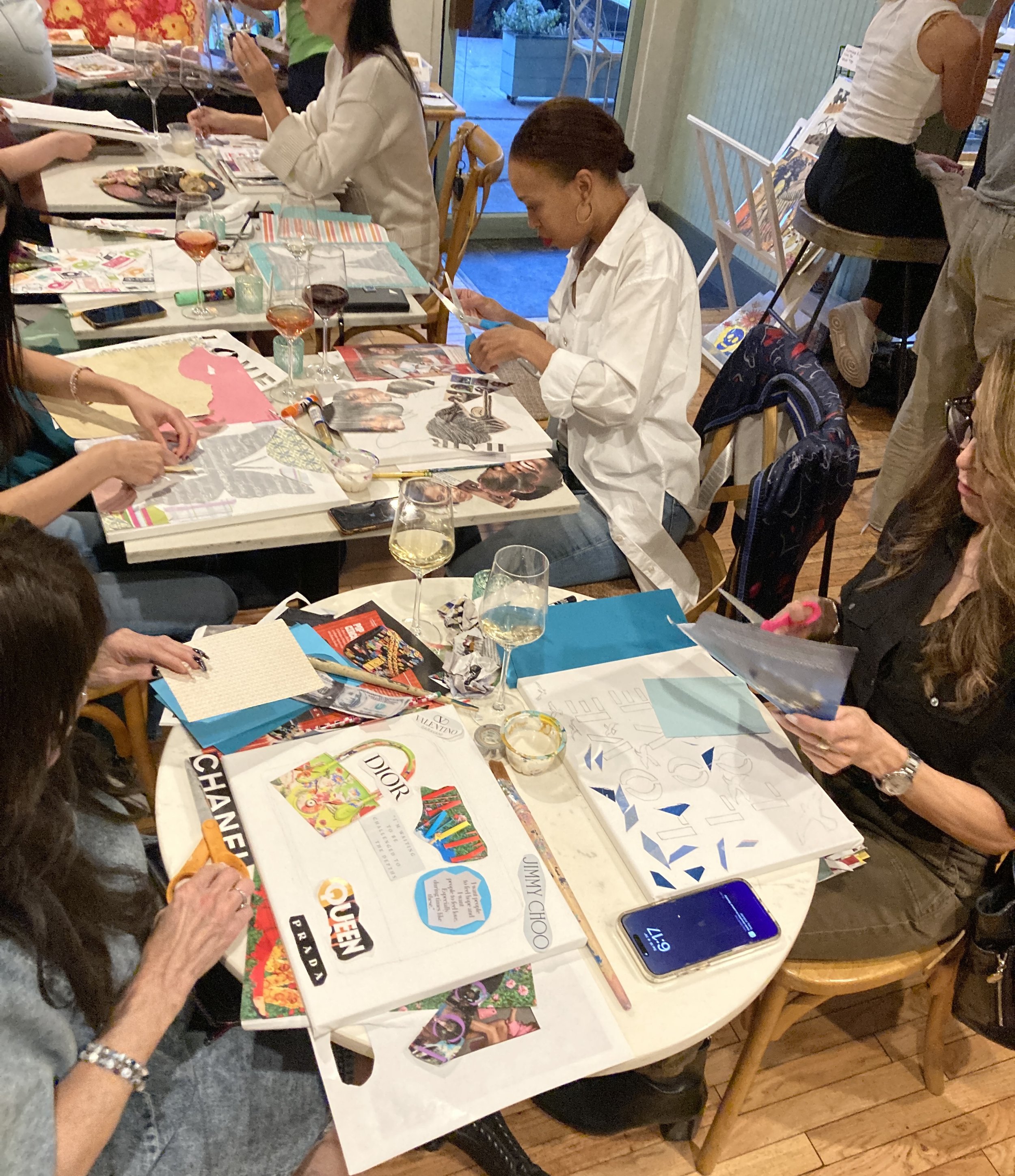 collage and wine night.JPG