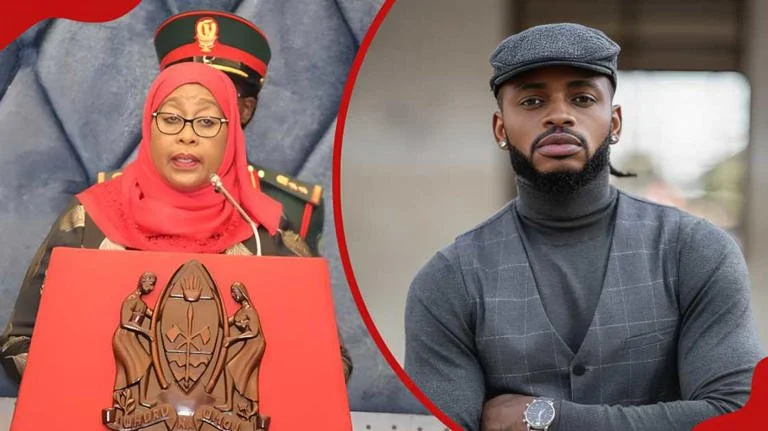 In the wake of protests, Diamond Platnumz deletes campaign posts for Suluhu