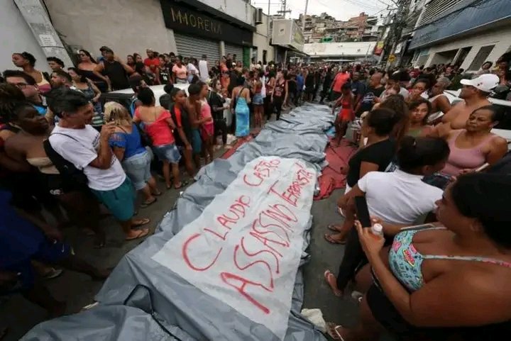 Brazil's police operation results in 132 deaths