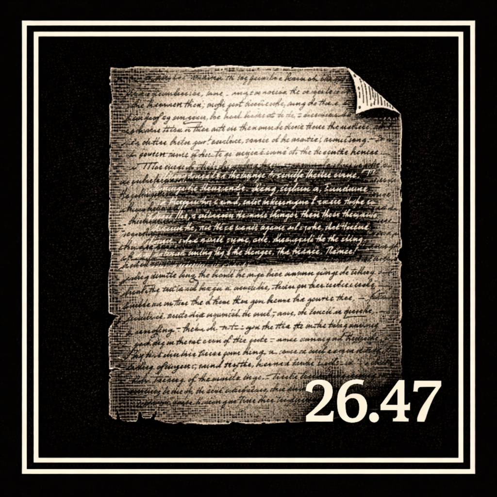 26.47 - The Myth of the Clean Slate