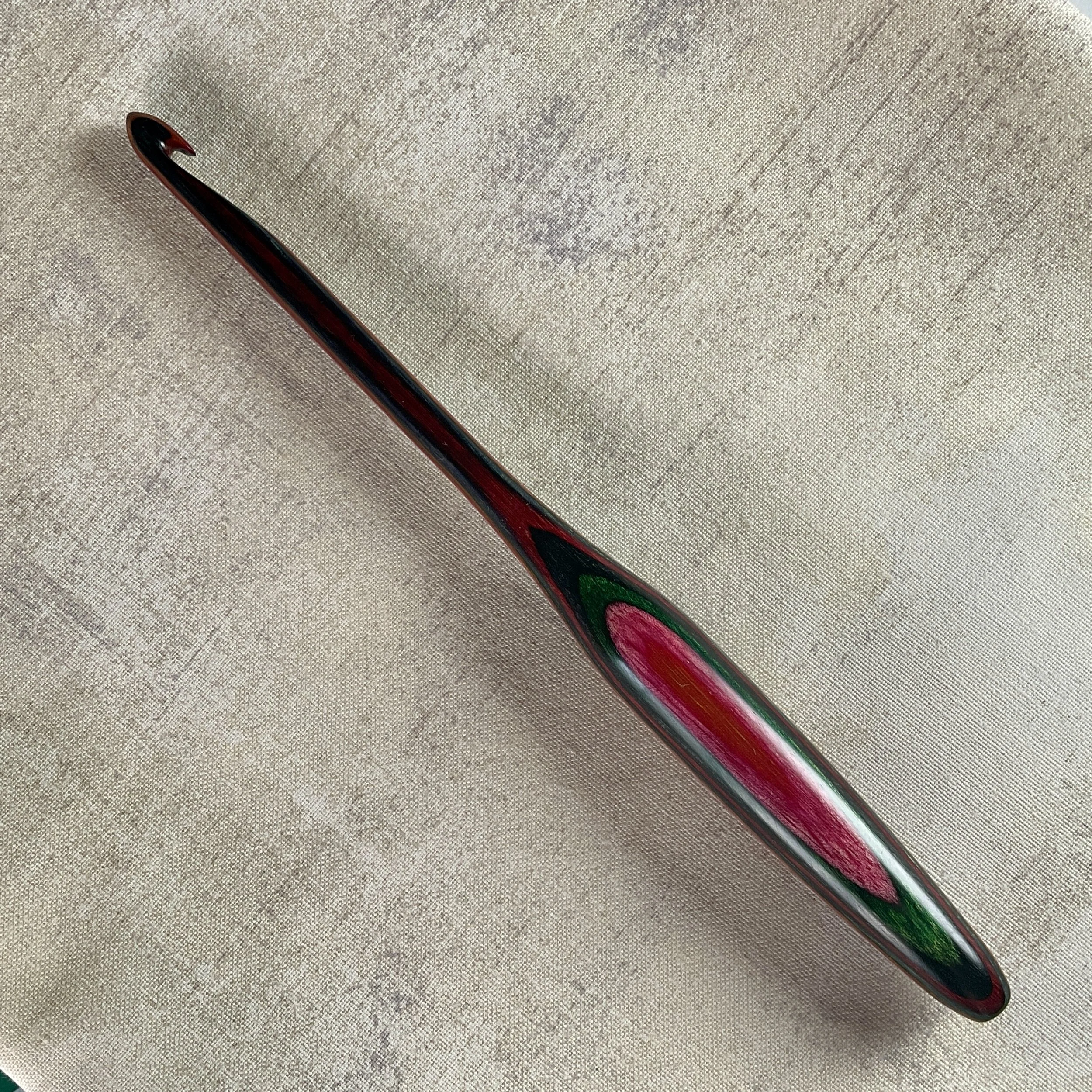 Black Nickel Tunisian Crochet Hooks from DyakCraft — DyakCraft llc